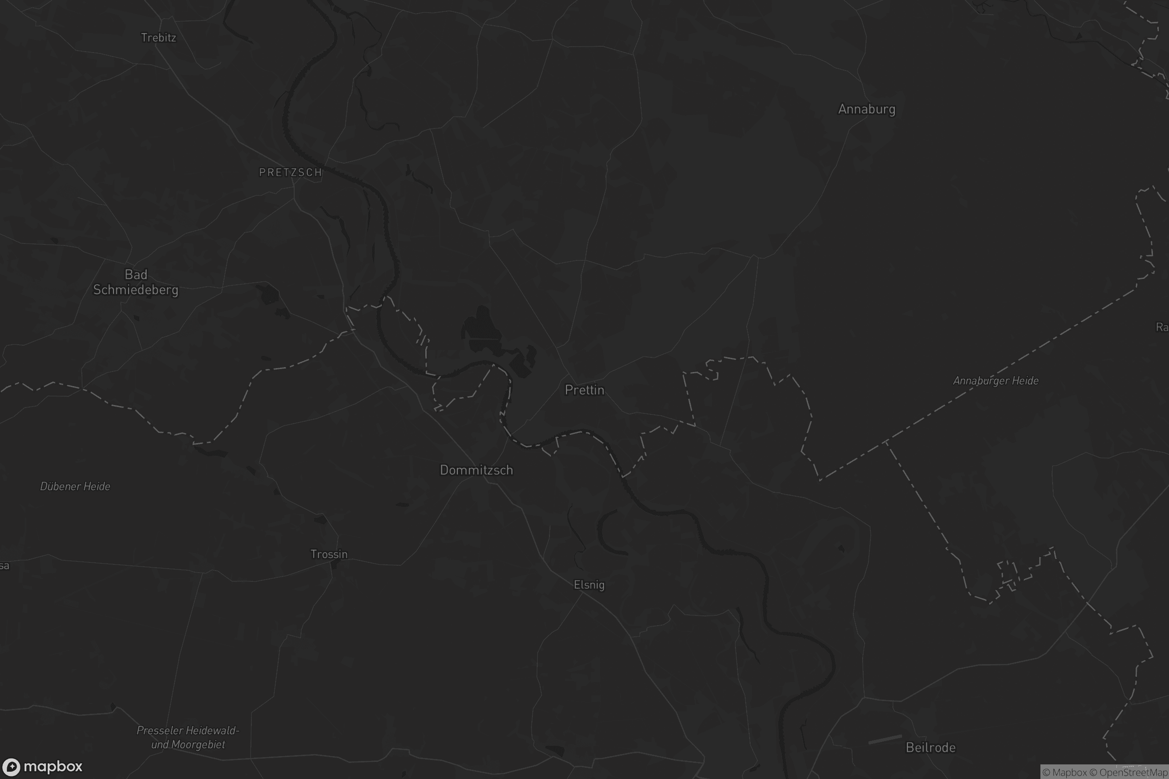 Karte von Prettin