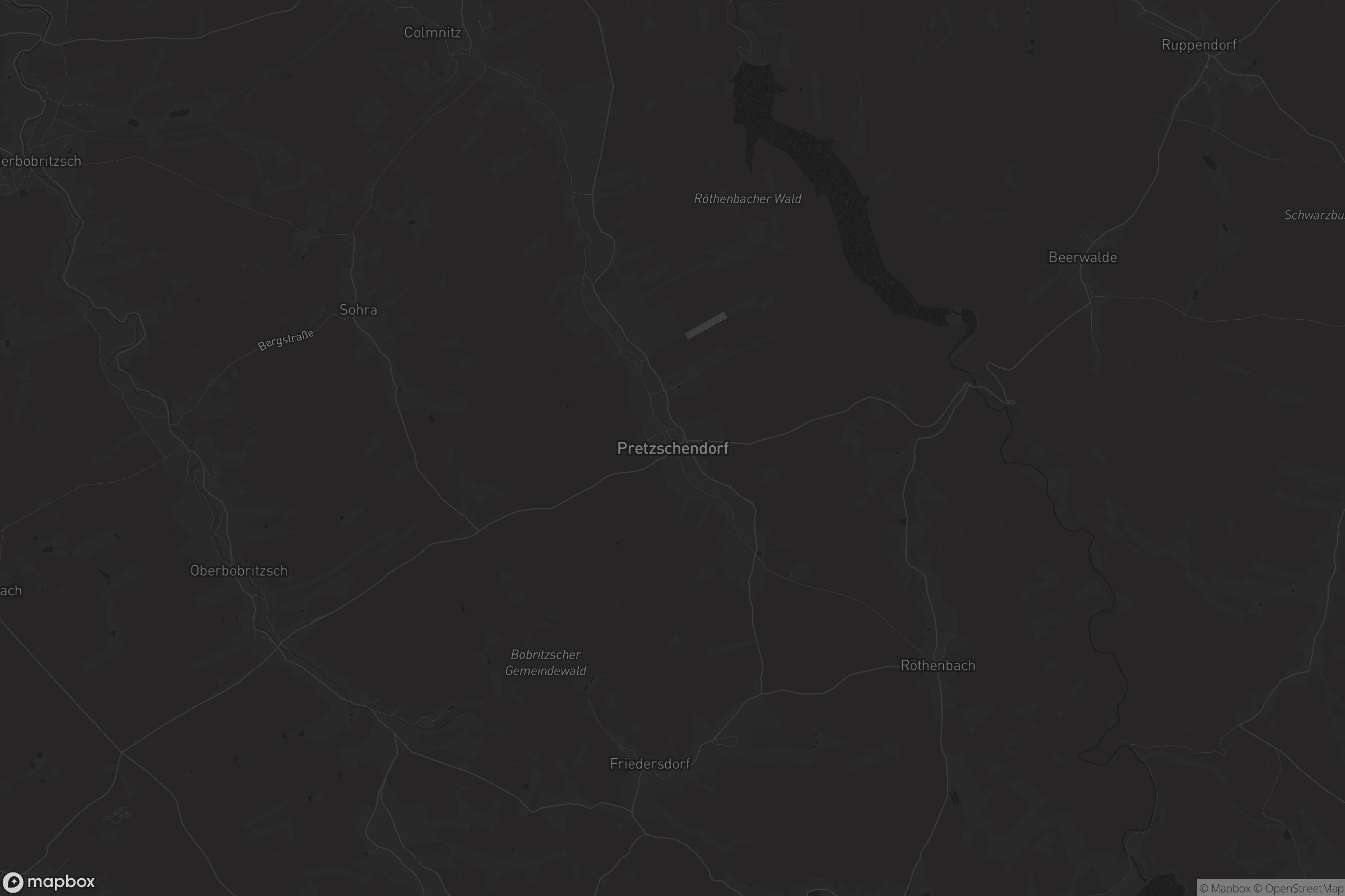 Karte von Pretzschendorf