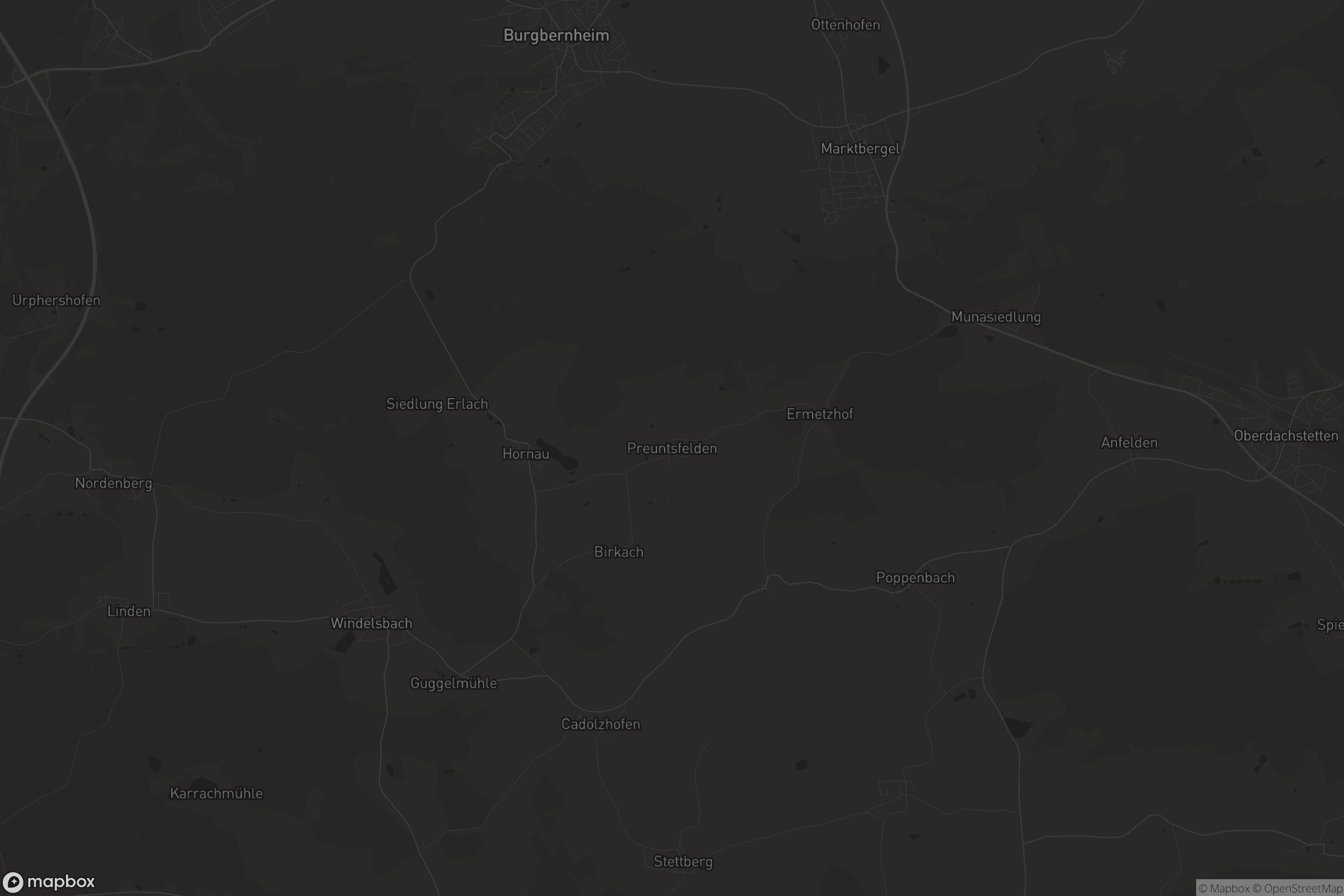 Karte von Preuntsfelden