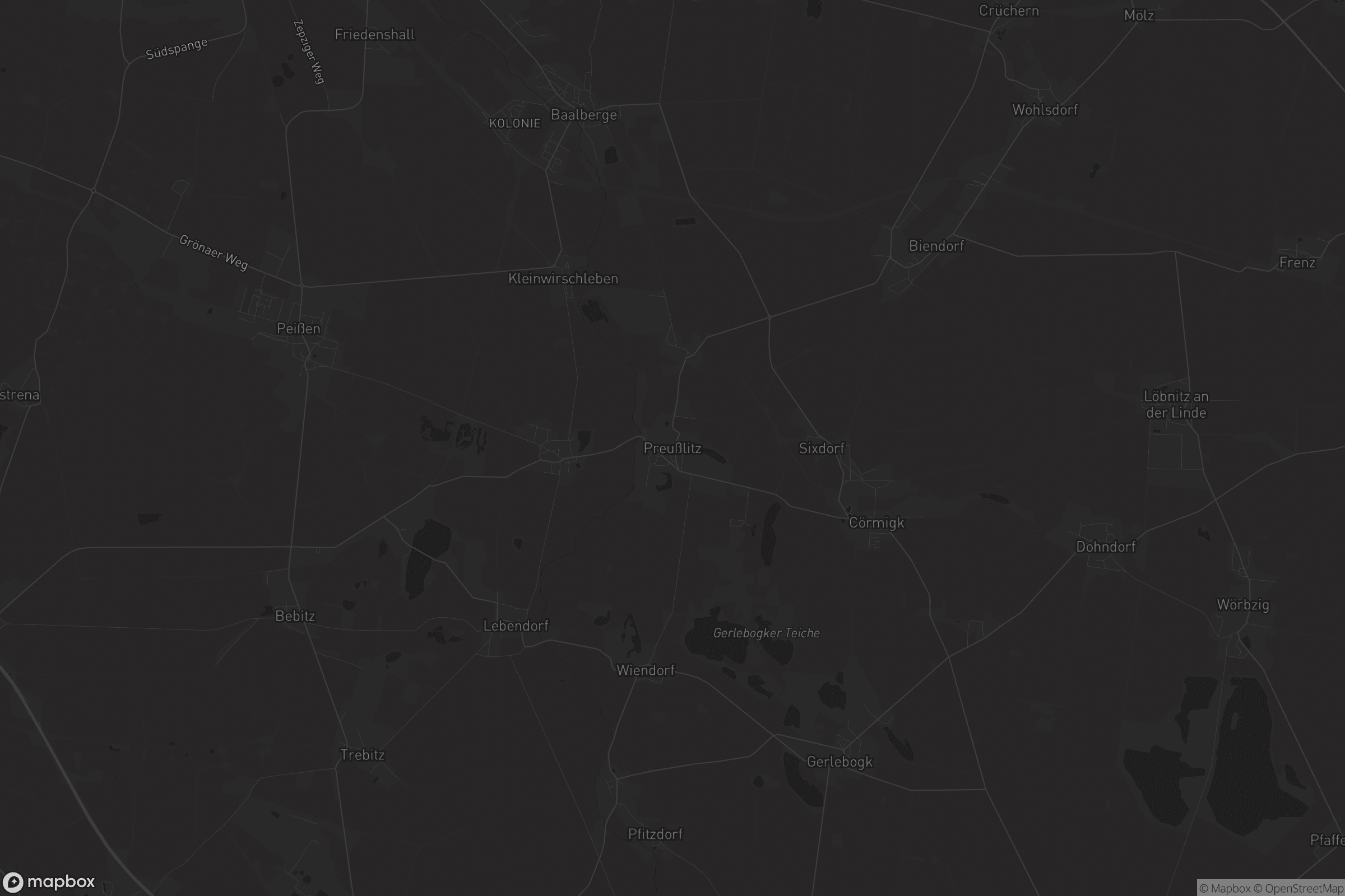 Karte von Preußlitz