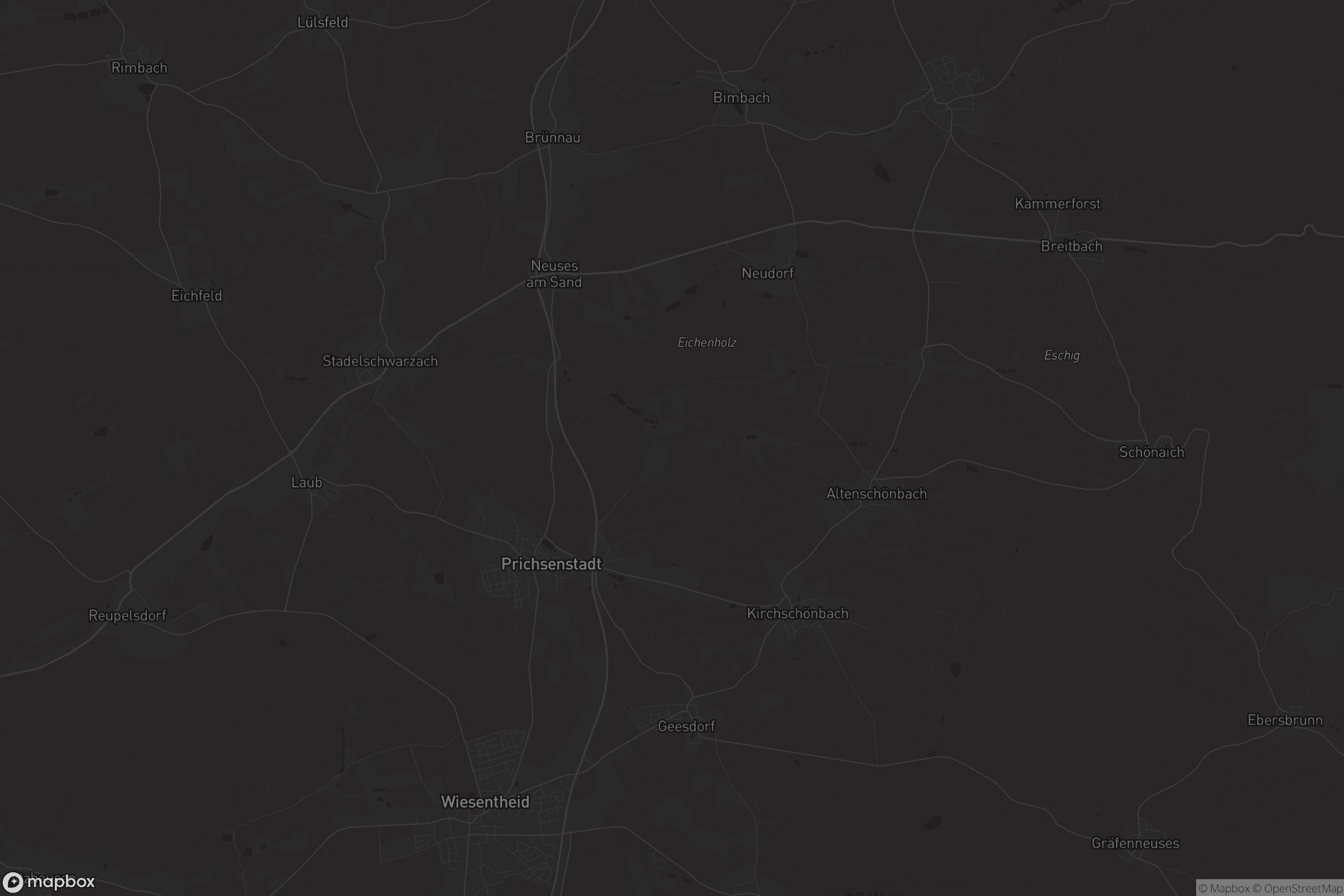 Karte von Prichsenstadt