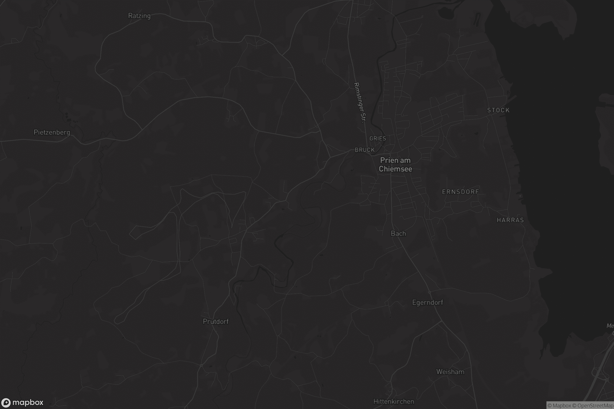 Karte von Prien am Chiemsee
