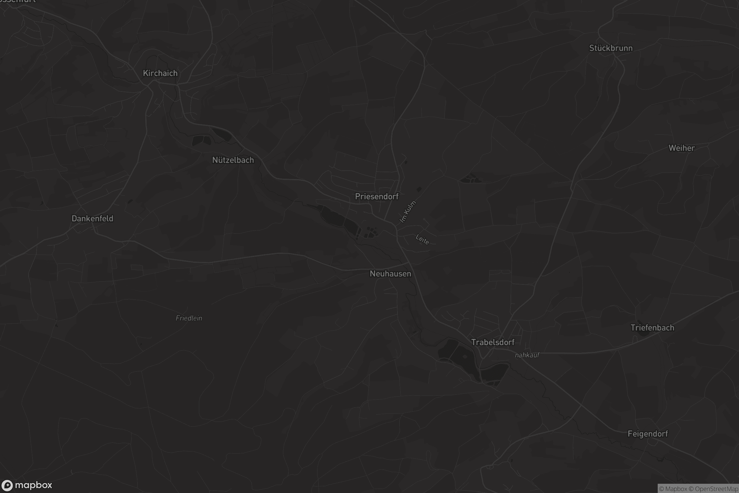 Karte von Priesendorf