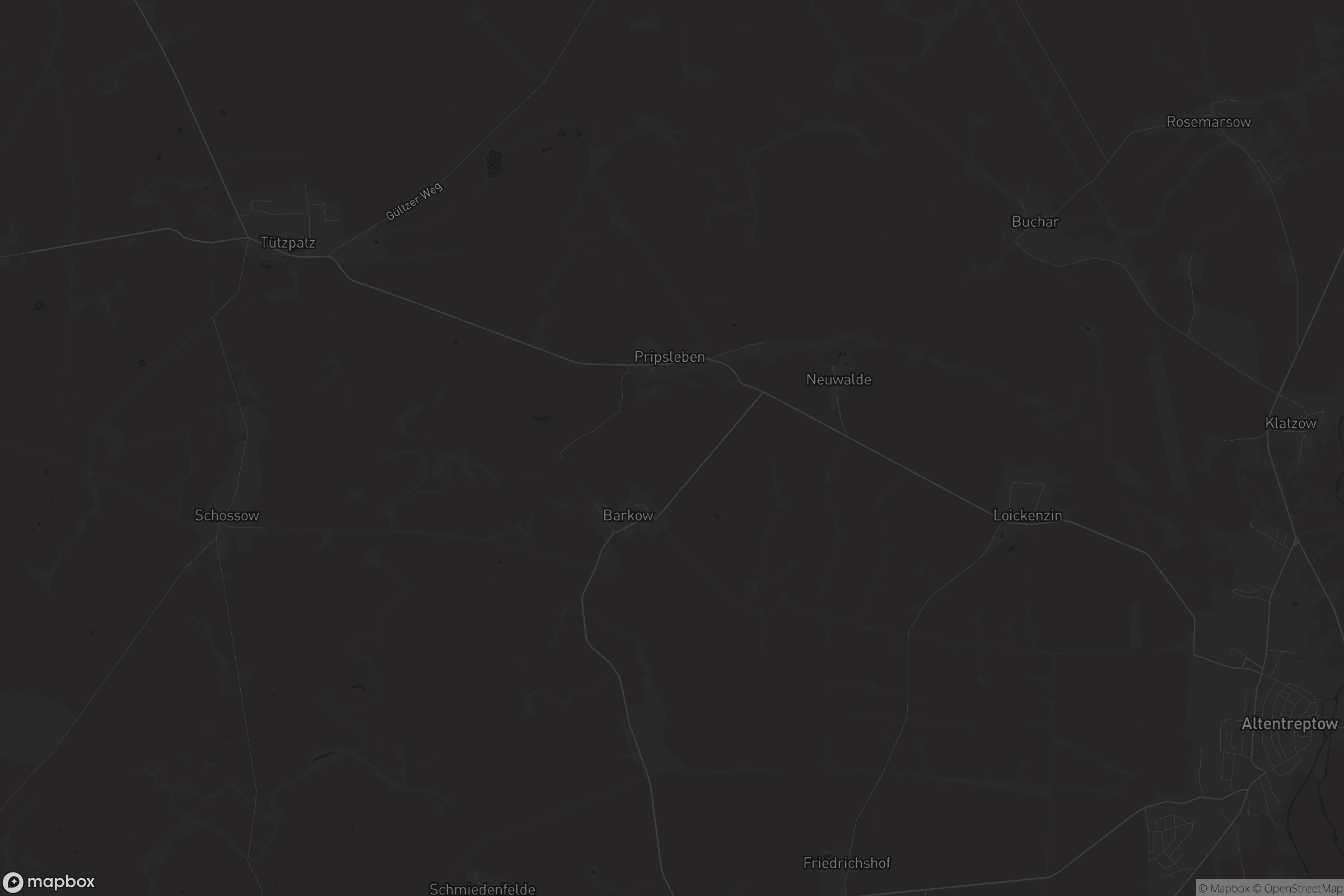 Karte von Pripsleben