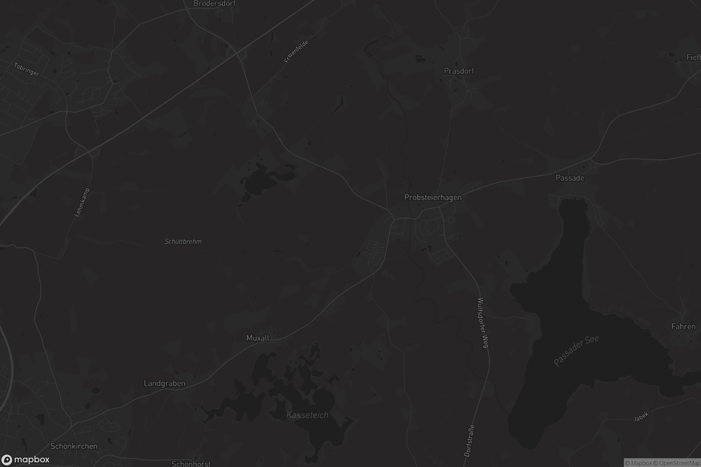 Karte von Probsteierhagen