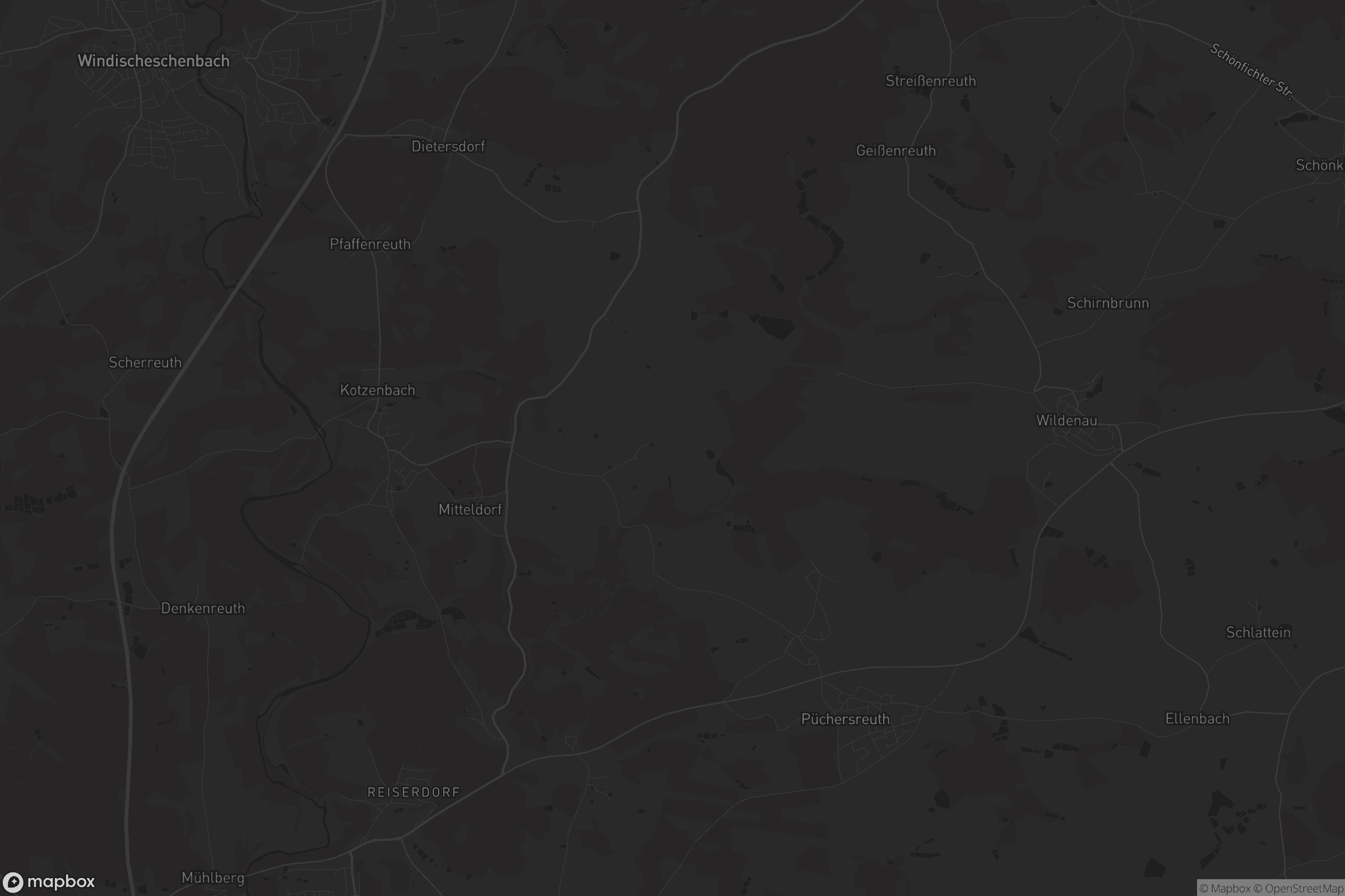 Karte von Püchersreuth