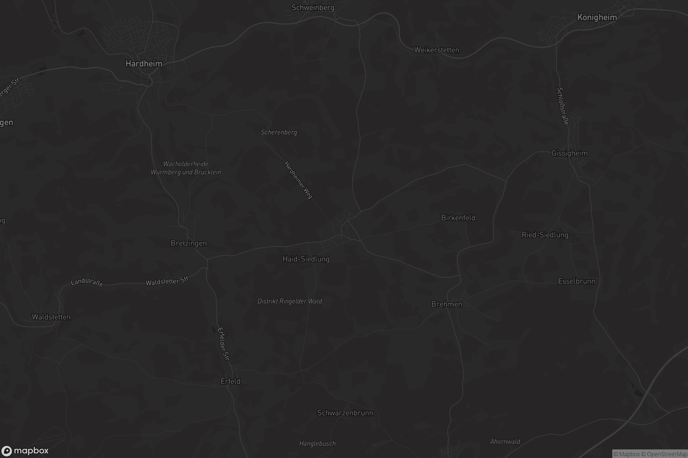 Karte von Pülfringen