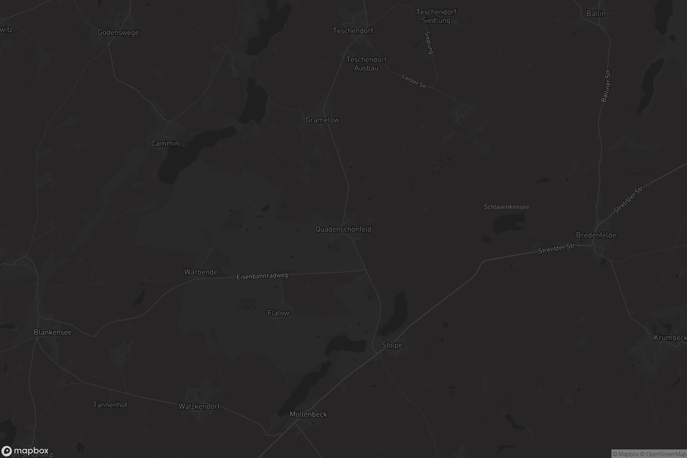 Karte von Quadenschönfeld