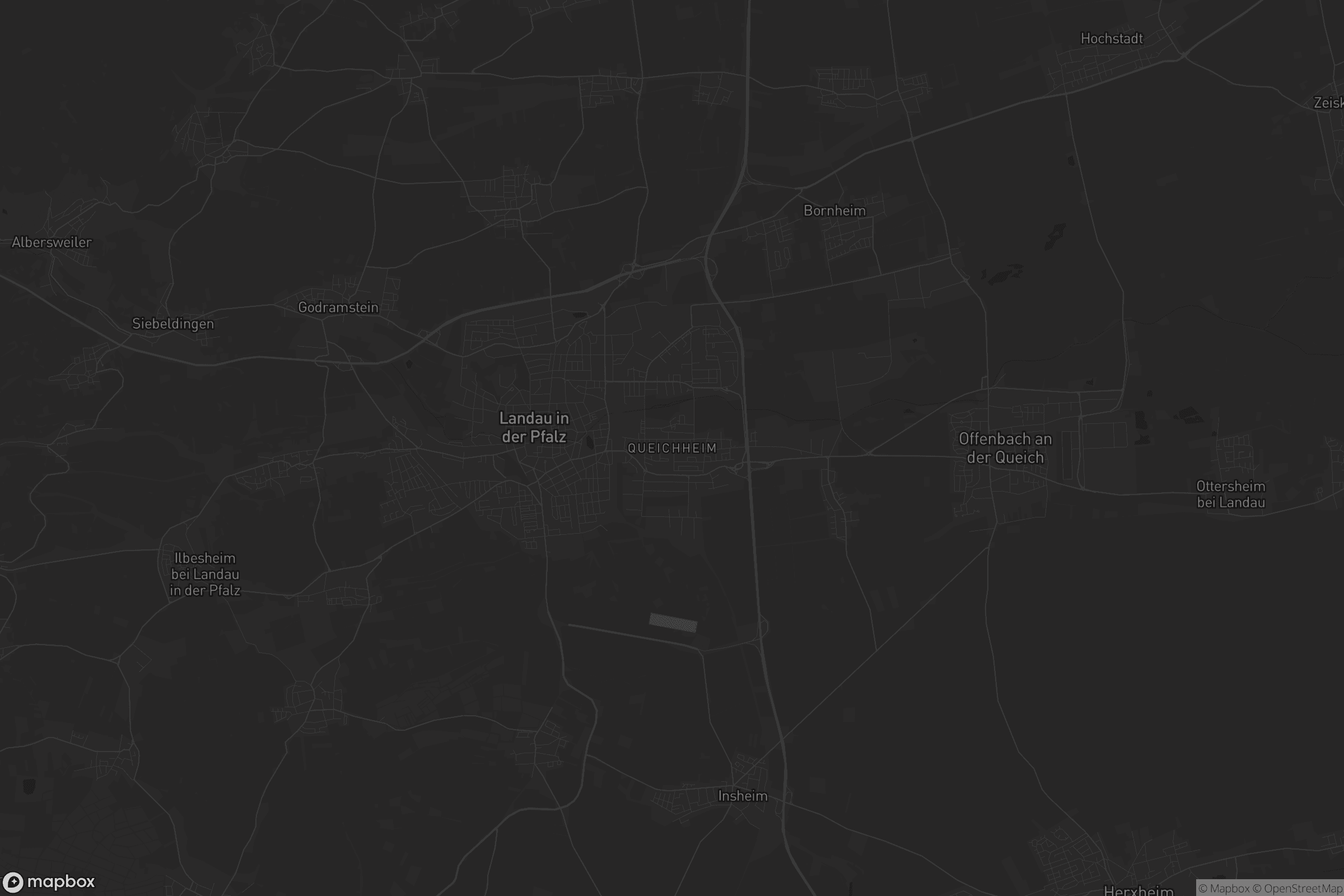 Karte von Queichheim