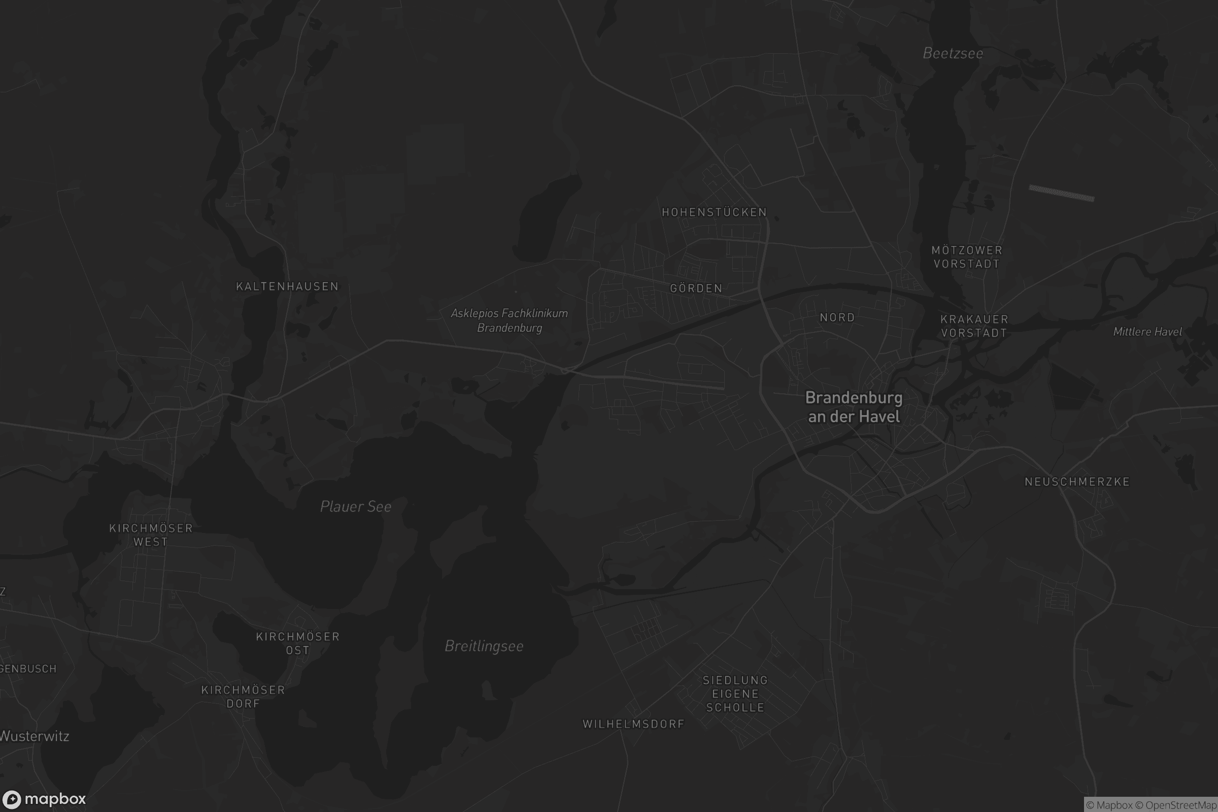 Karte von Quenzsiedlung