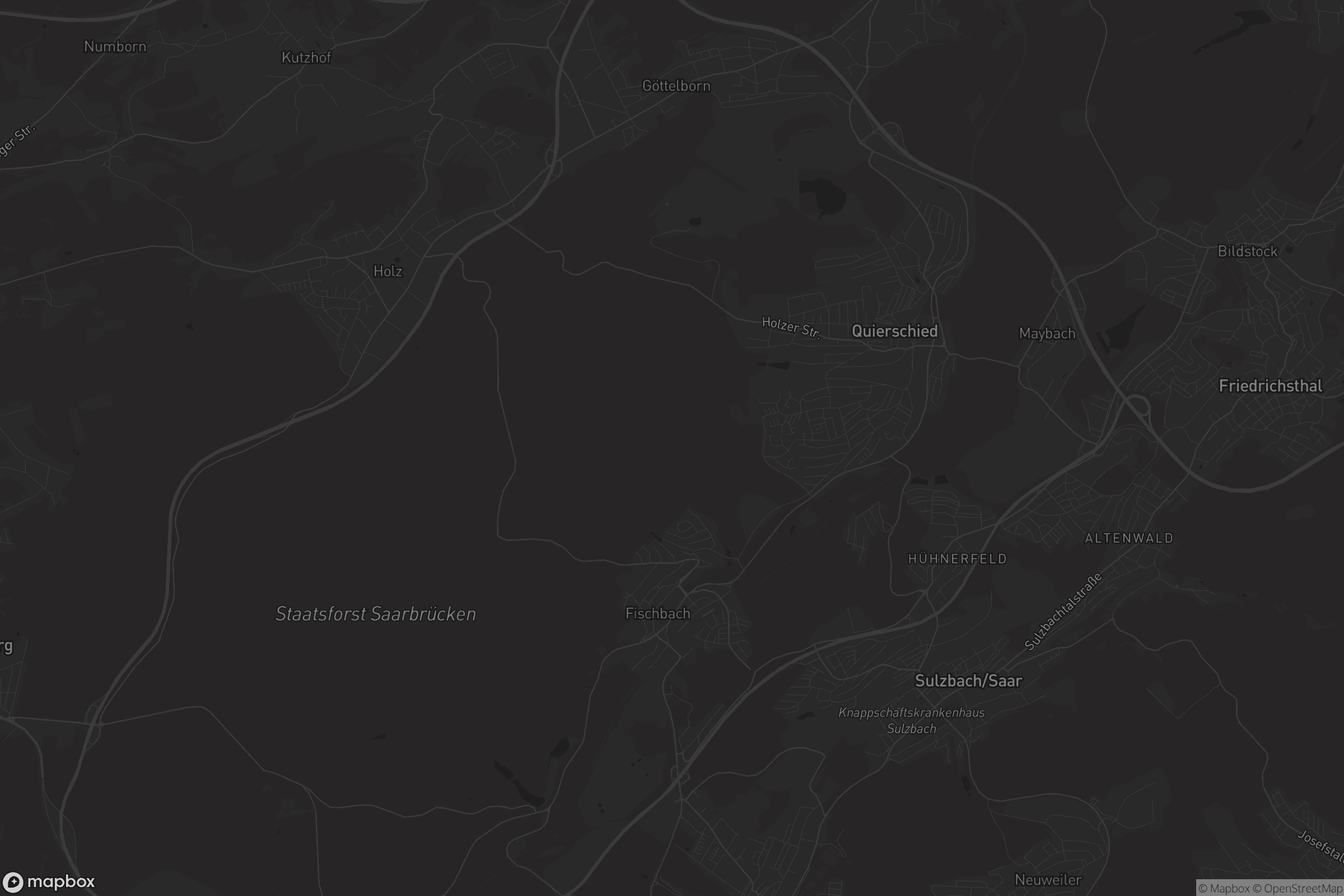 Karte von Quierschied