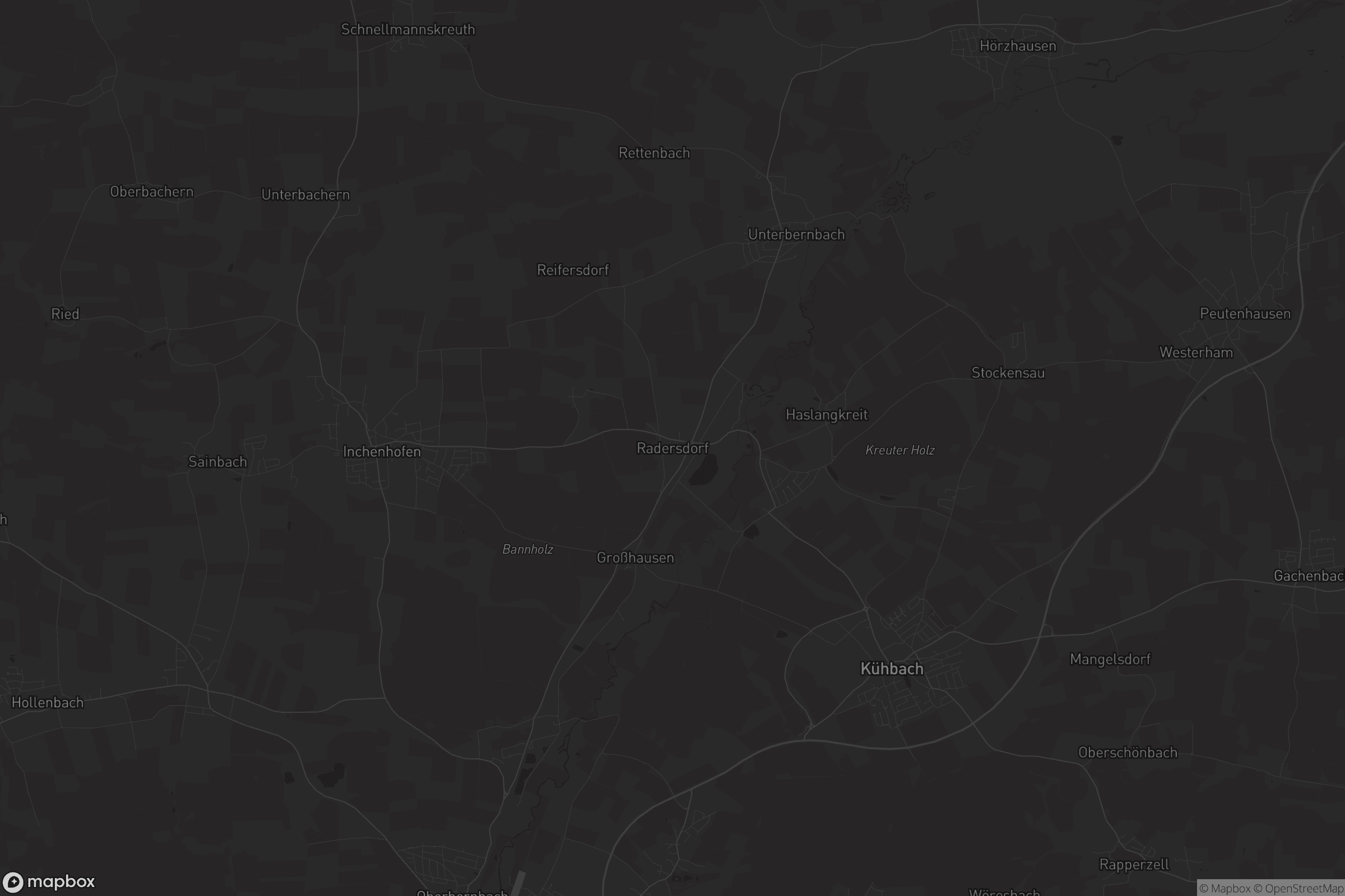 Karte von Radersdorf