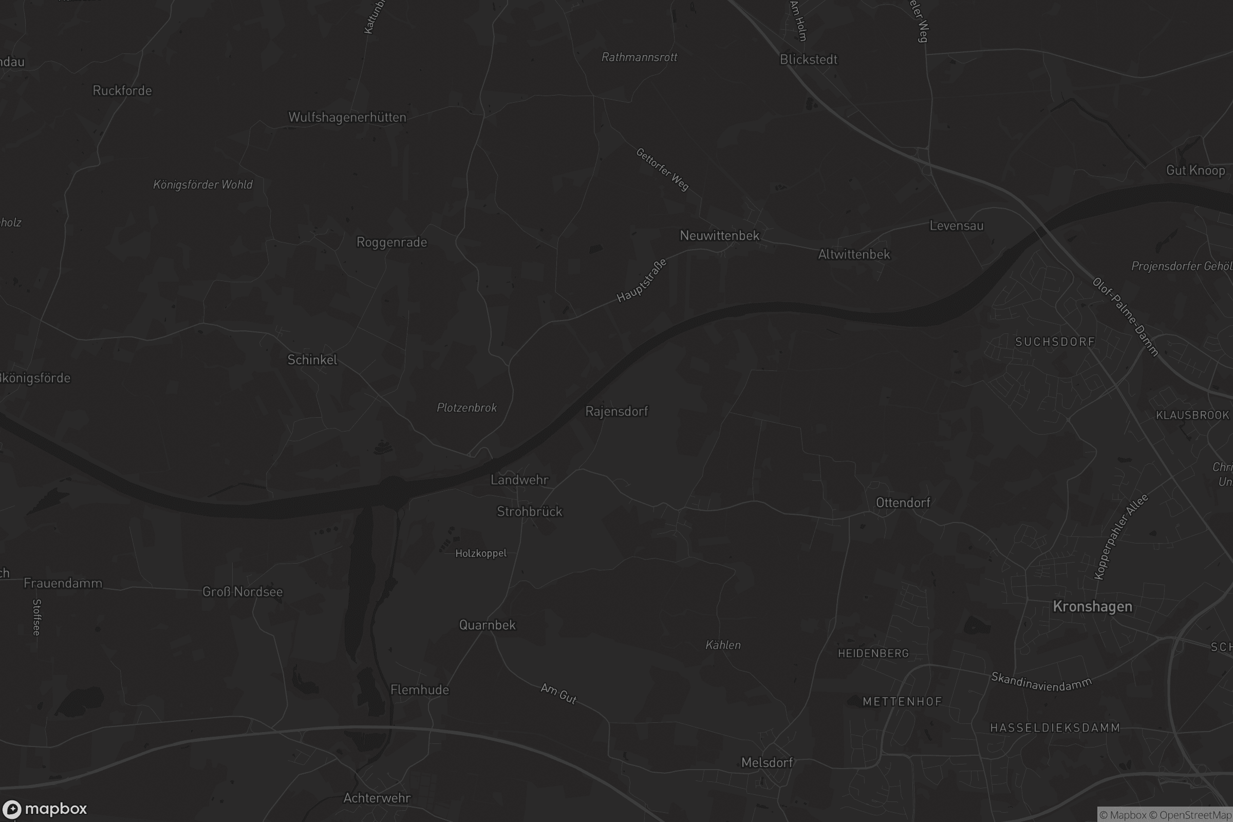 Karte von Rajensdorf