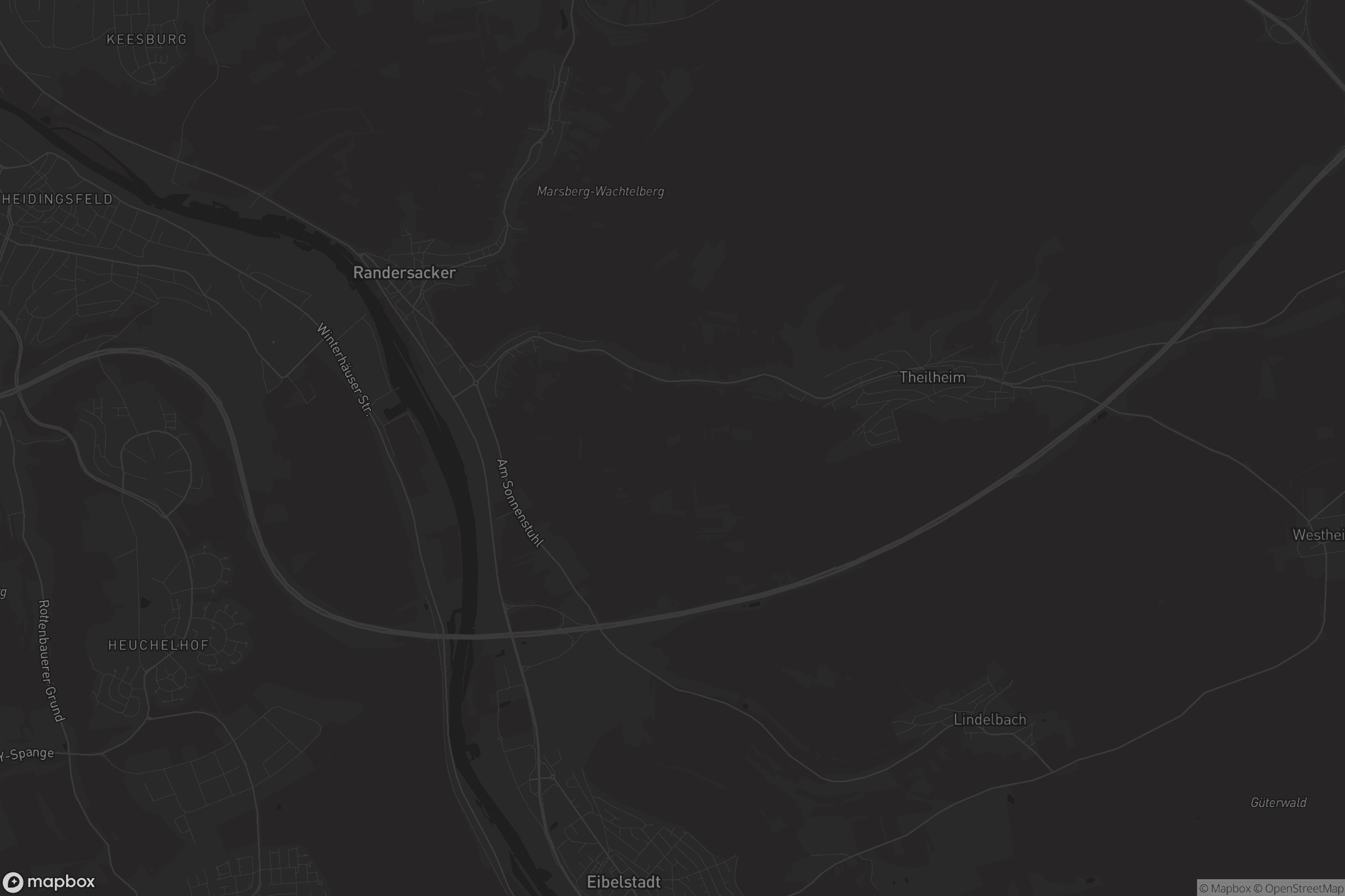 Karte von Randersacker