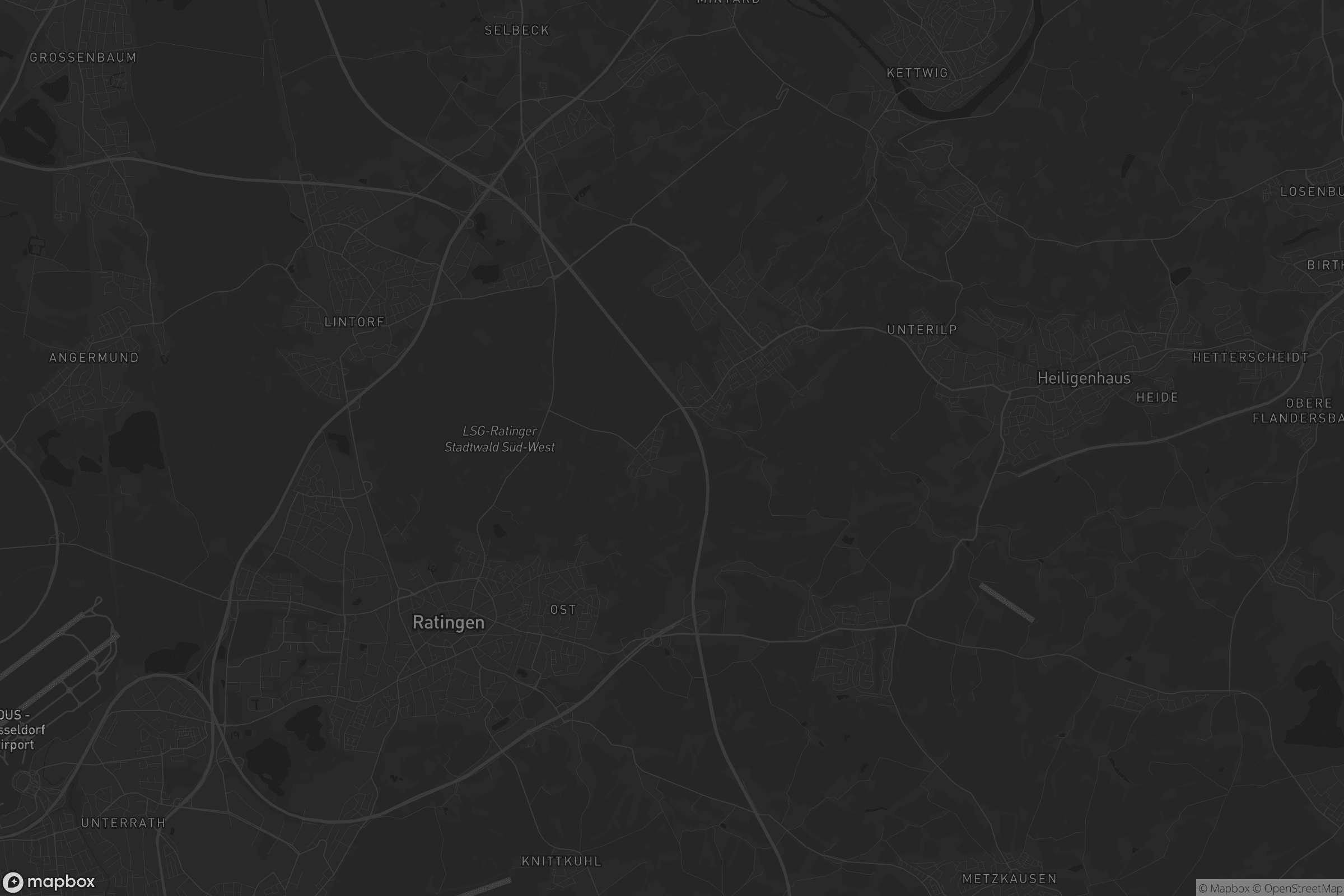 Karte von Ratingen