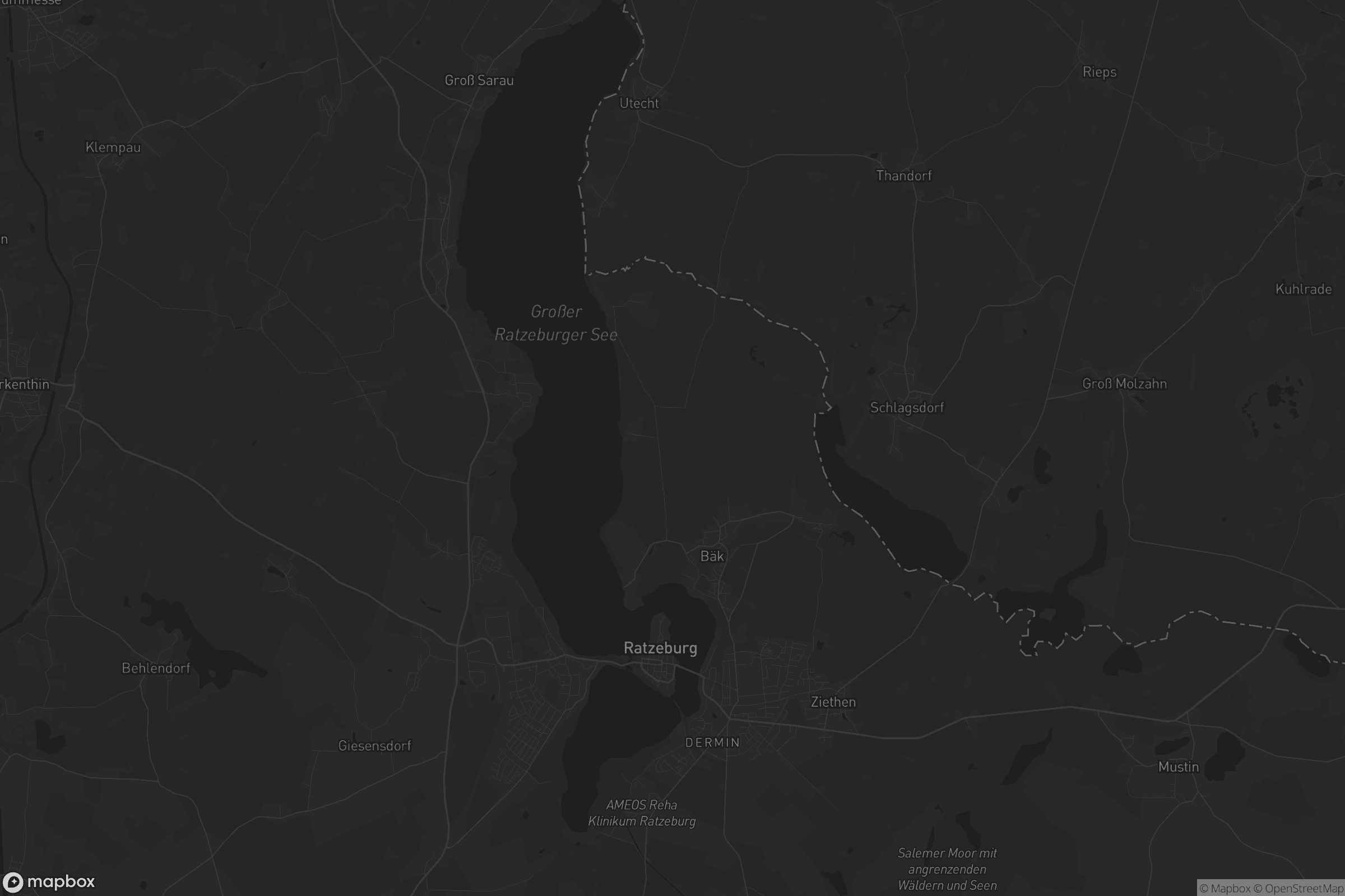 Karte von Ratzeburg
