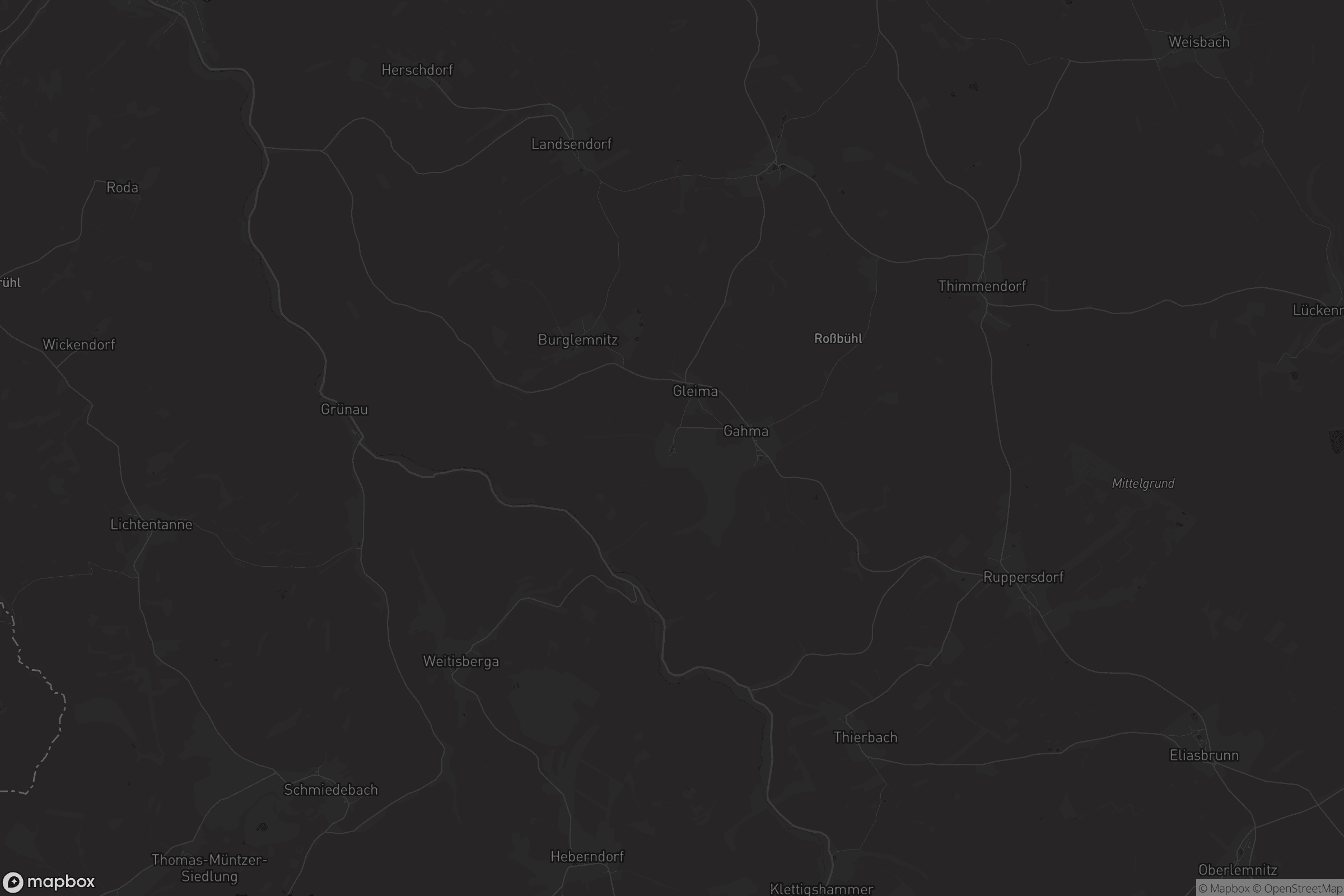 Karte von Rauschengesees