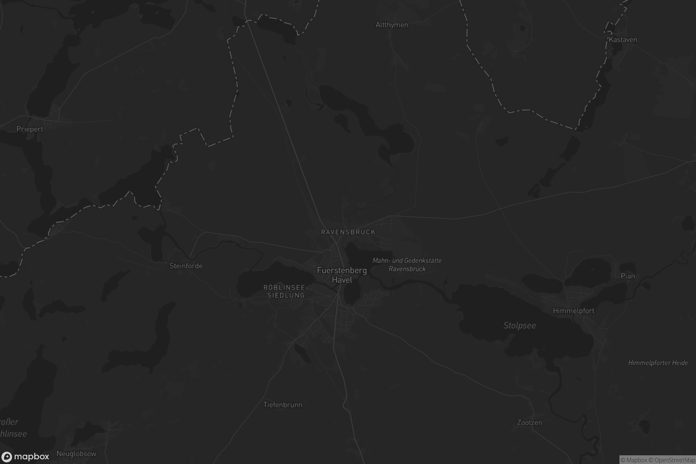 Karte von Ravensbrück