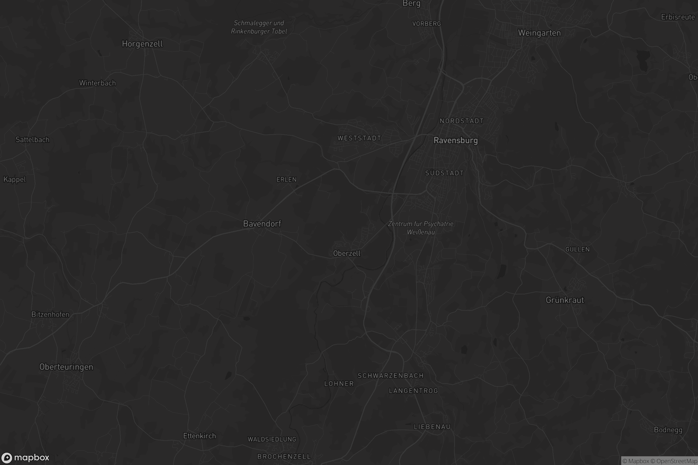 Karte von Ravensburg