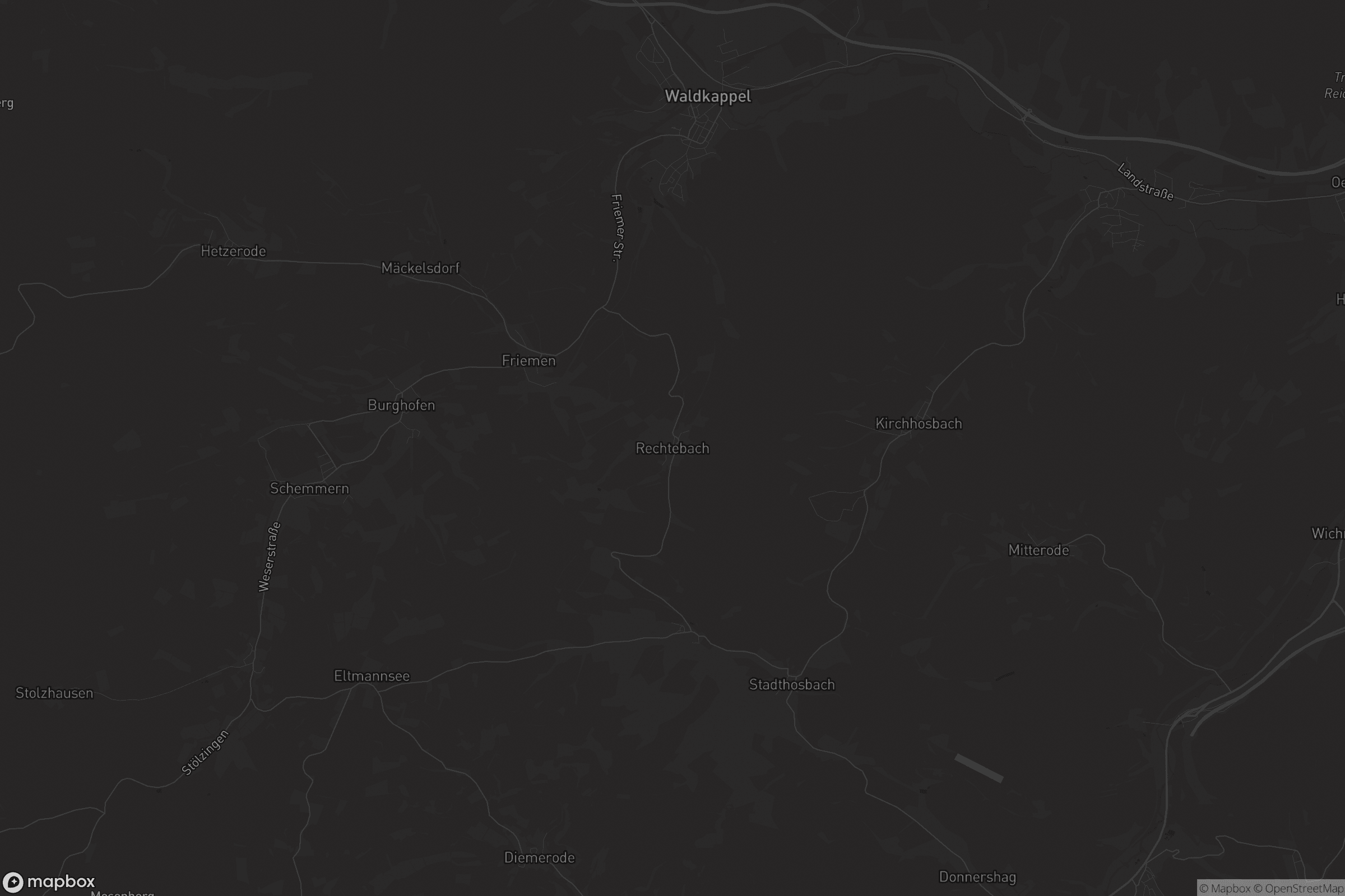 Karte von Rechtebach