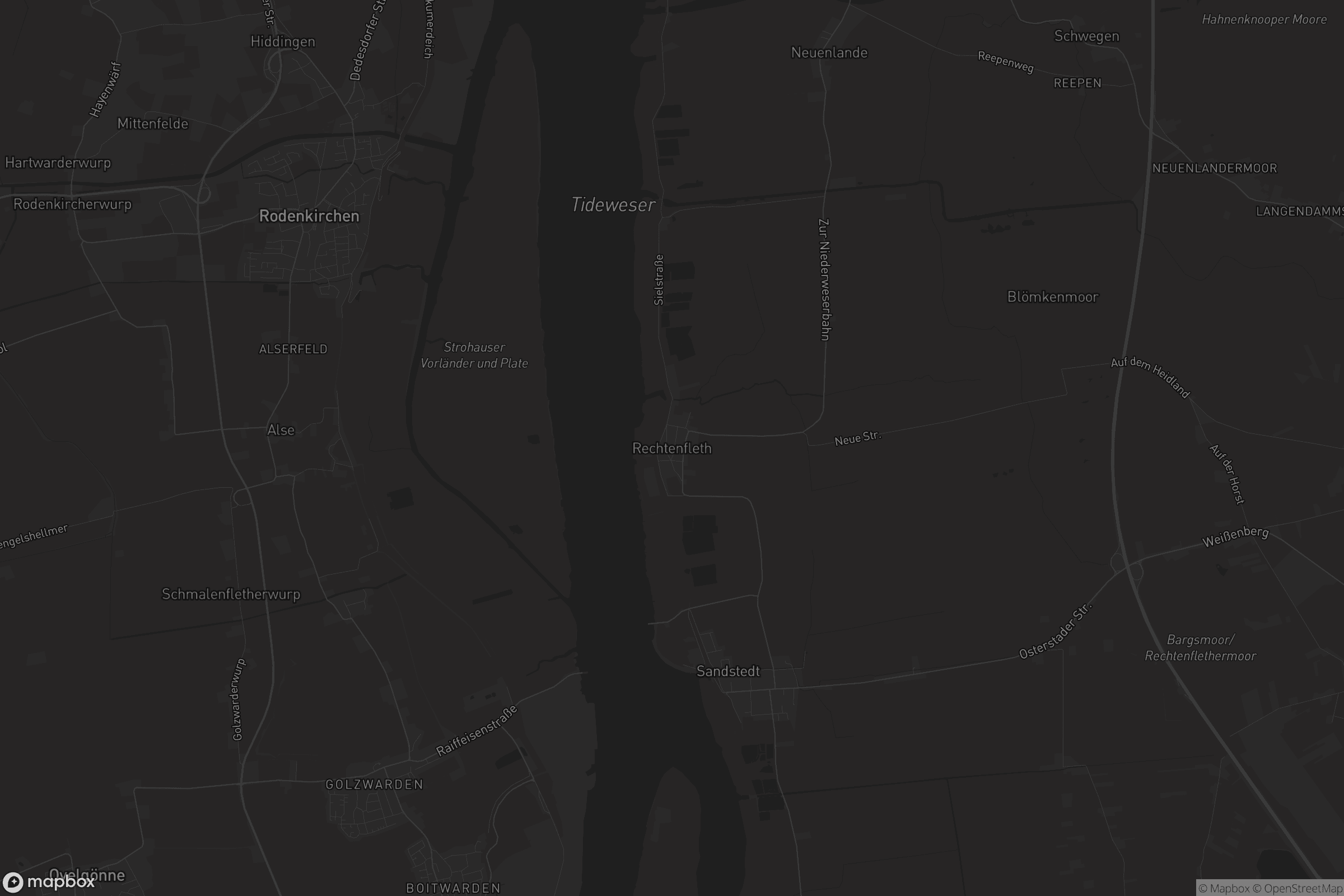 Karte von Rechtenfleth