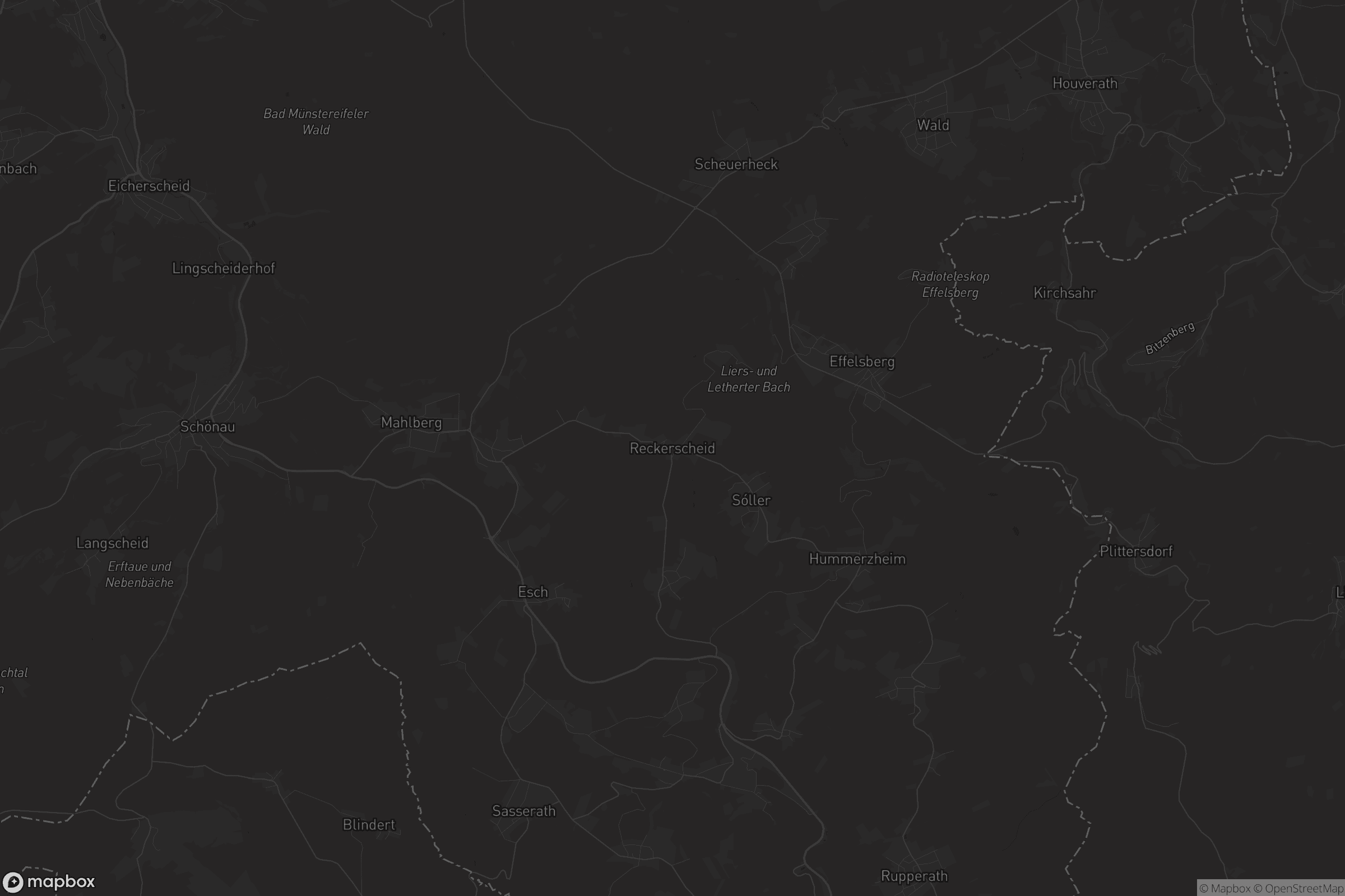 Karte von Reckerscheid