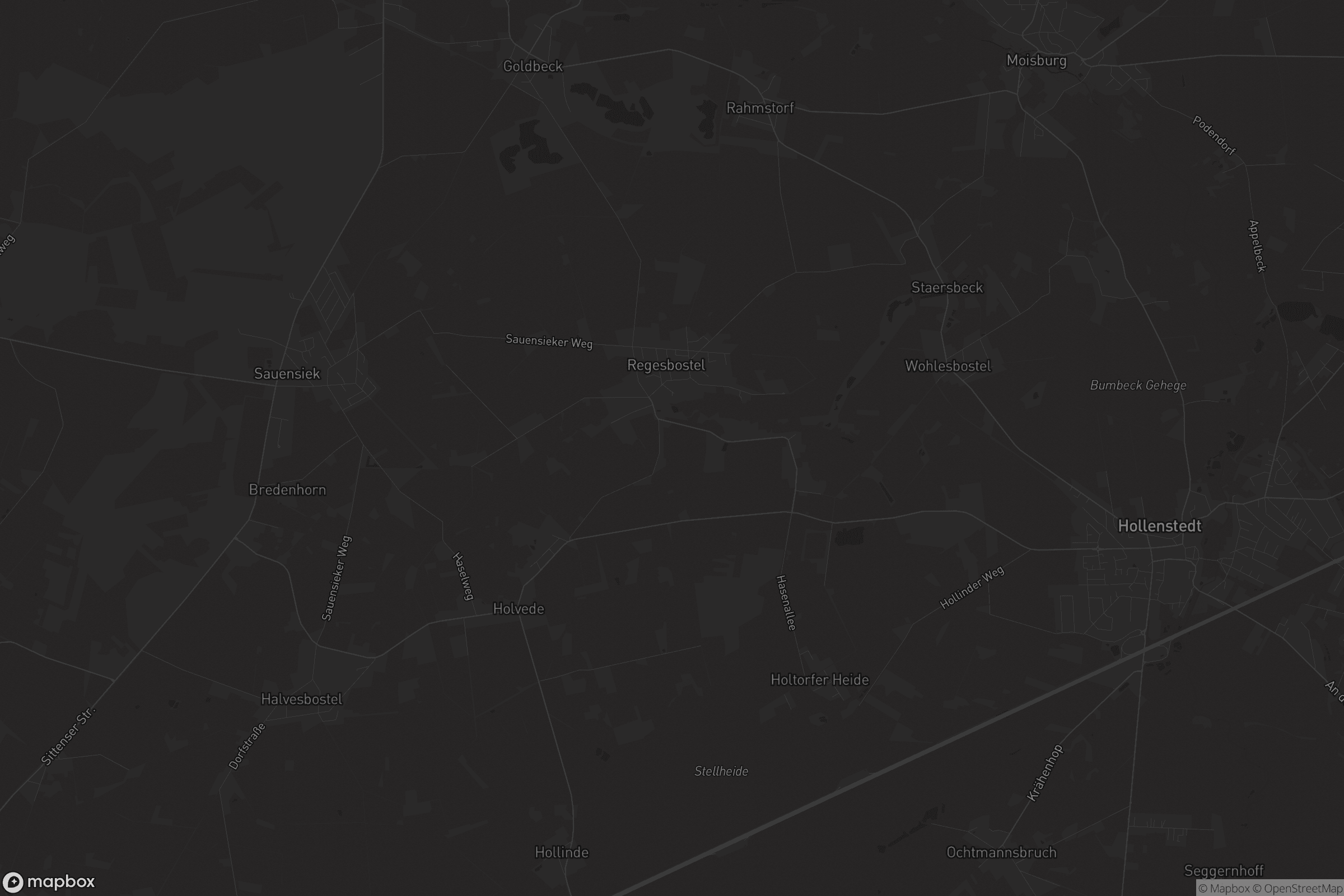 Karte von Regesbostel