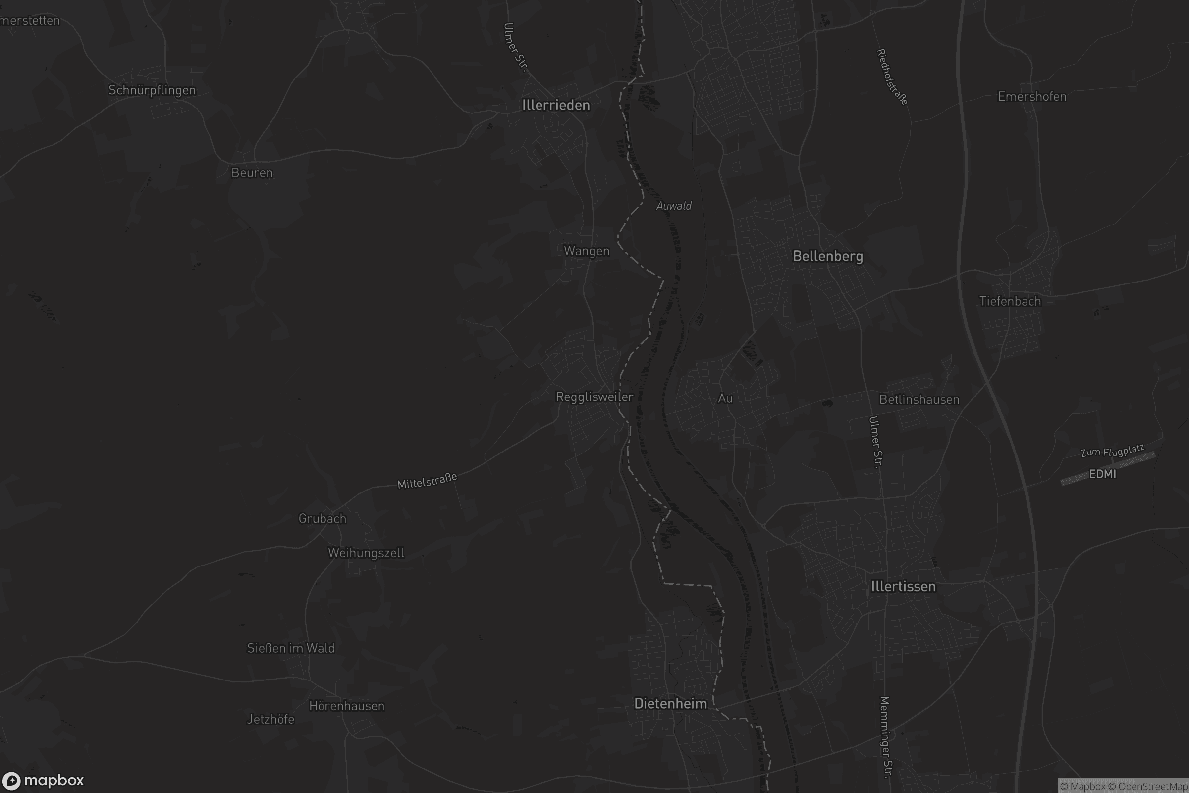 Karte von Regglisweiler