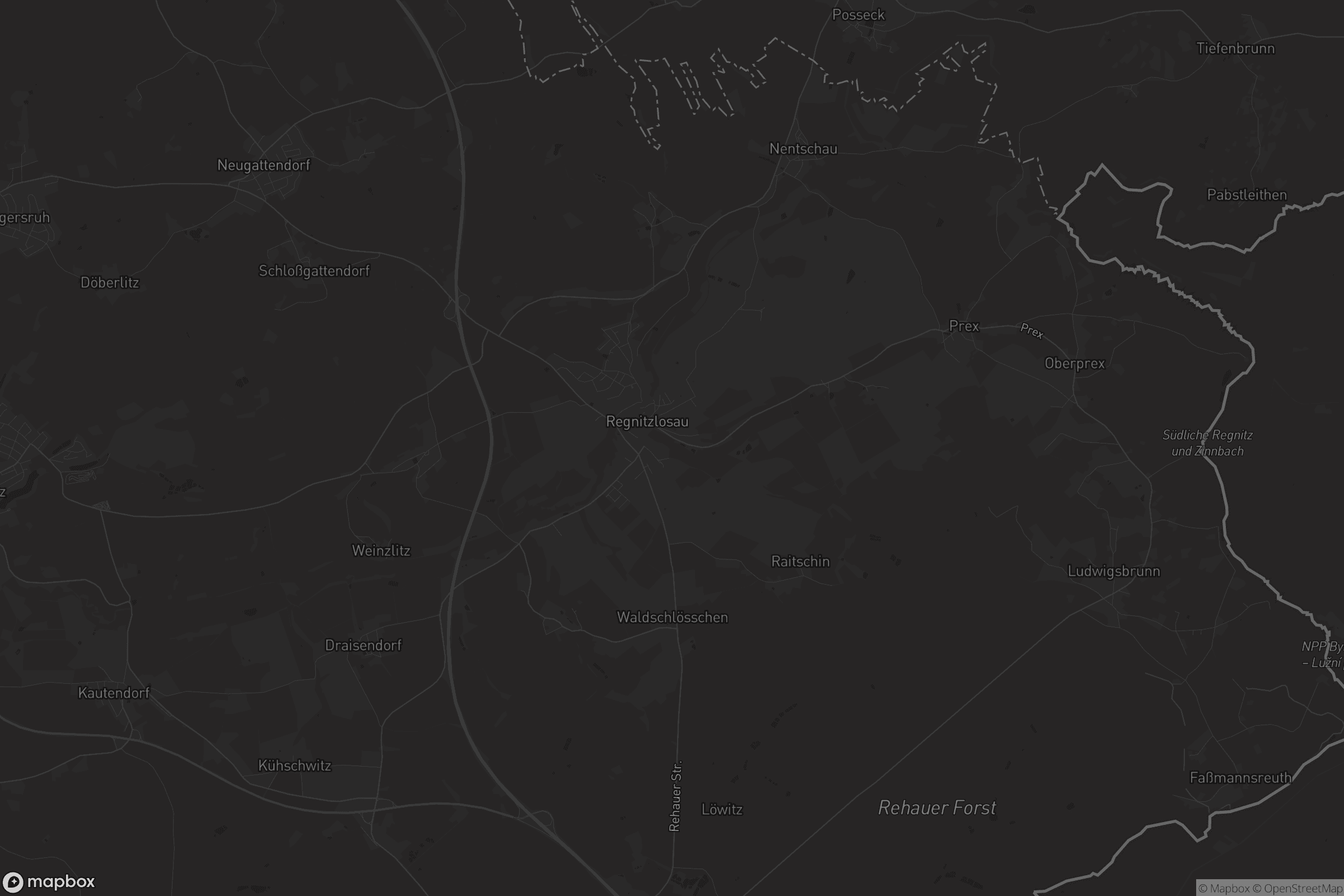 Karte von Regnitzlosau