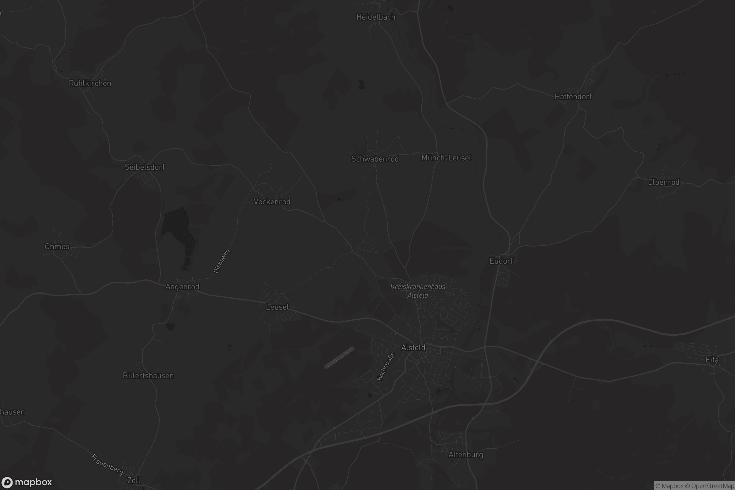 Karte von Reibertenrod