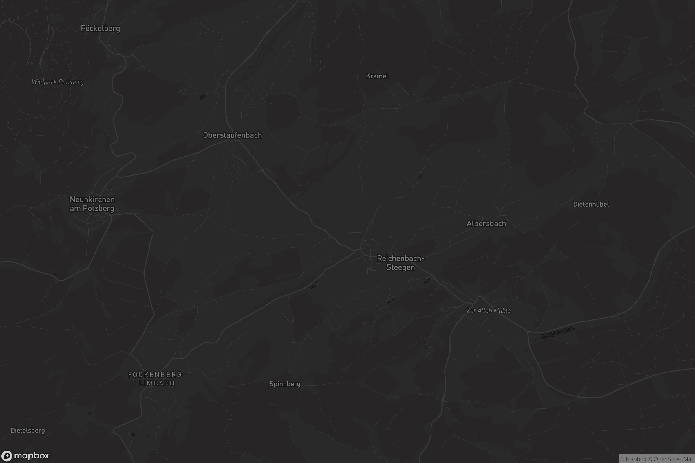 Karte von Reichenbach-Steegen