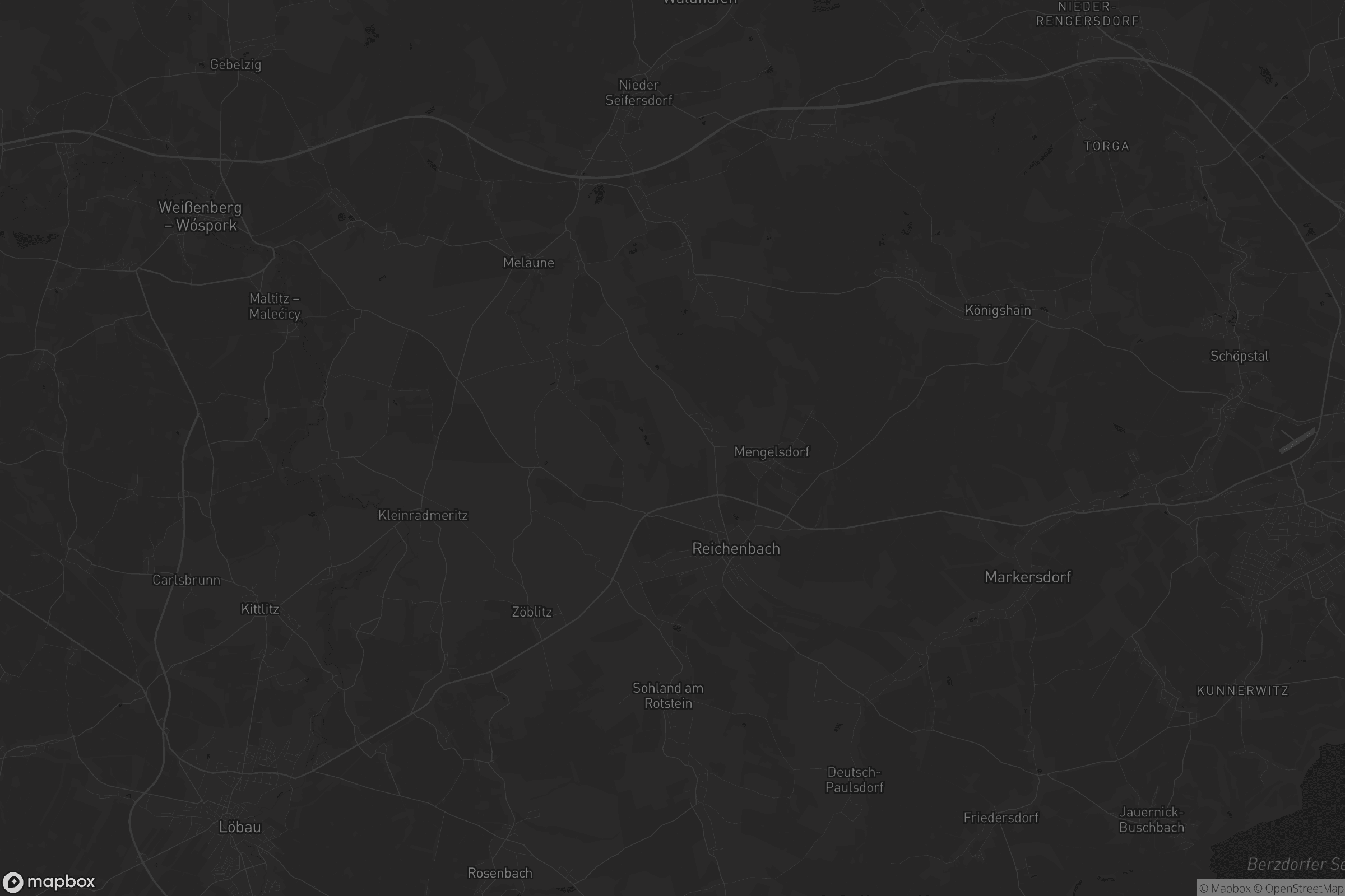 Karte von Reichenbach/O.L.