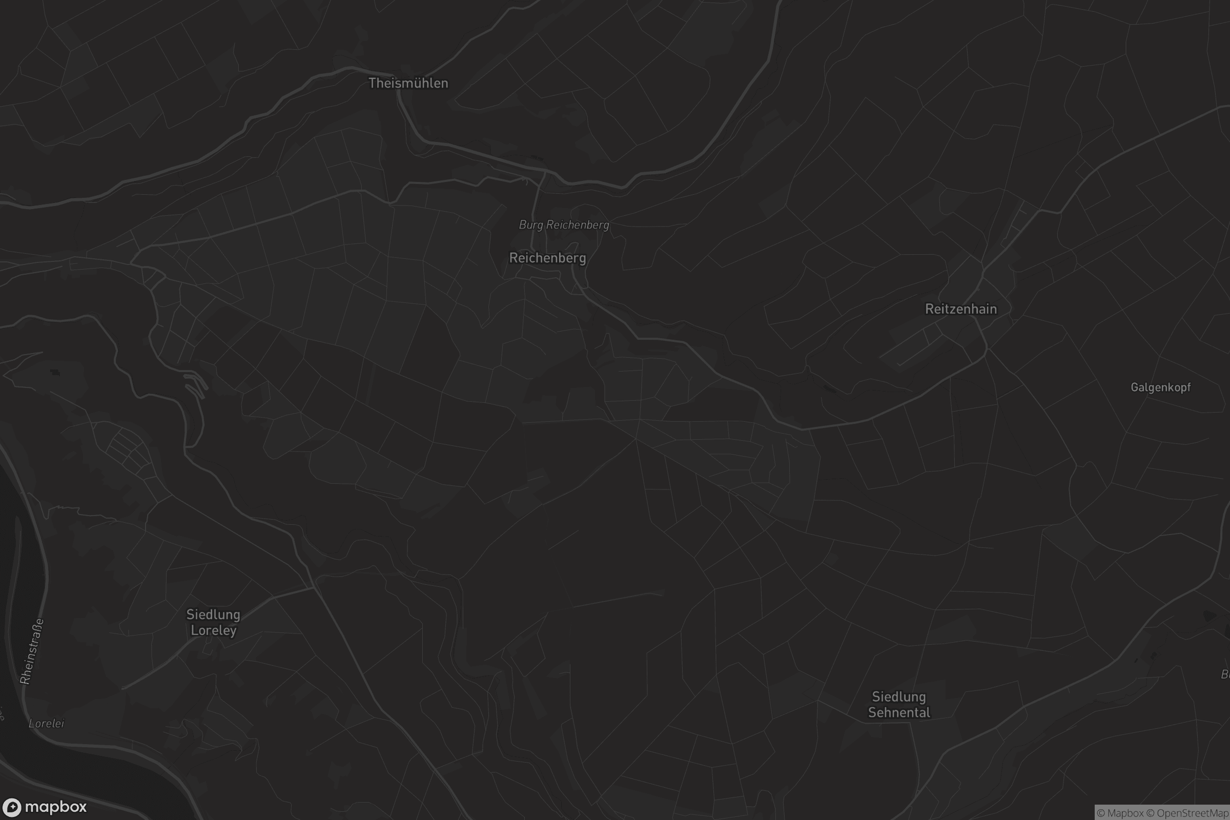 Karte von Reichenberg