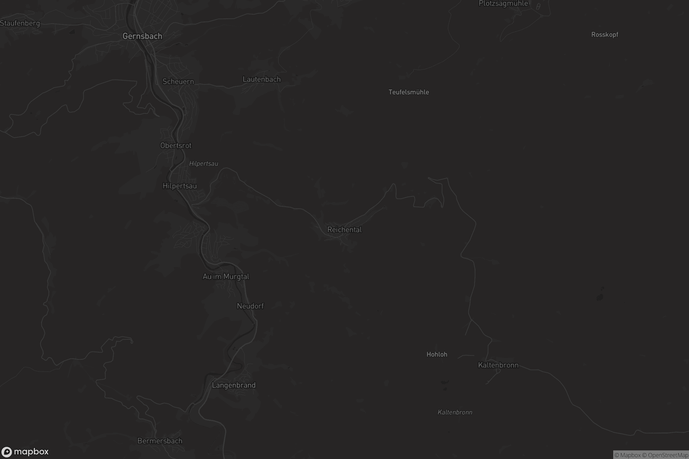 Karte von Reichental