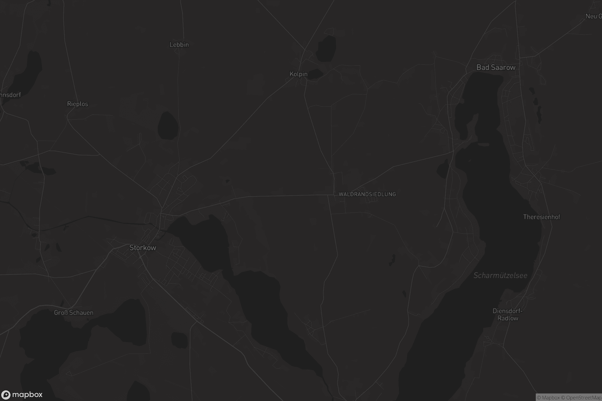 Karte von Reichenwalde