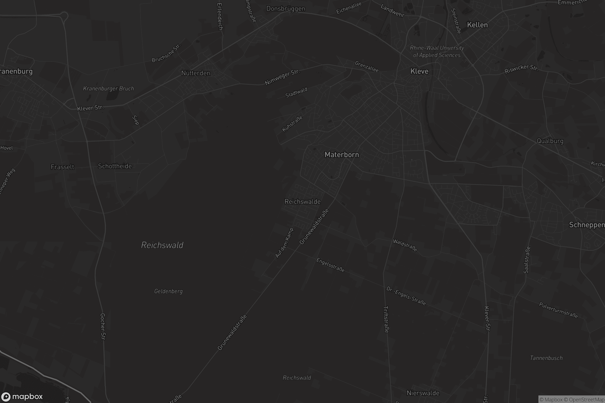 Karte von Reichswalde