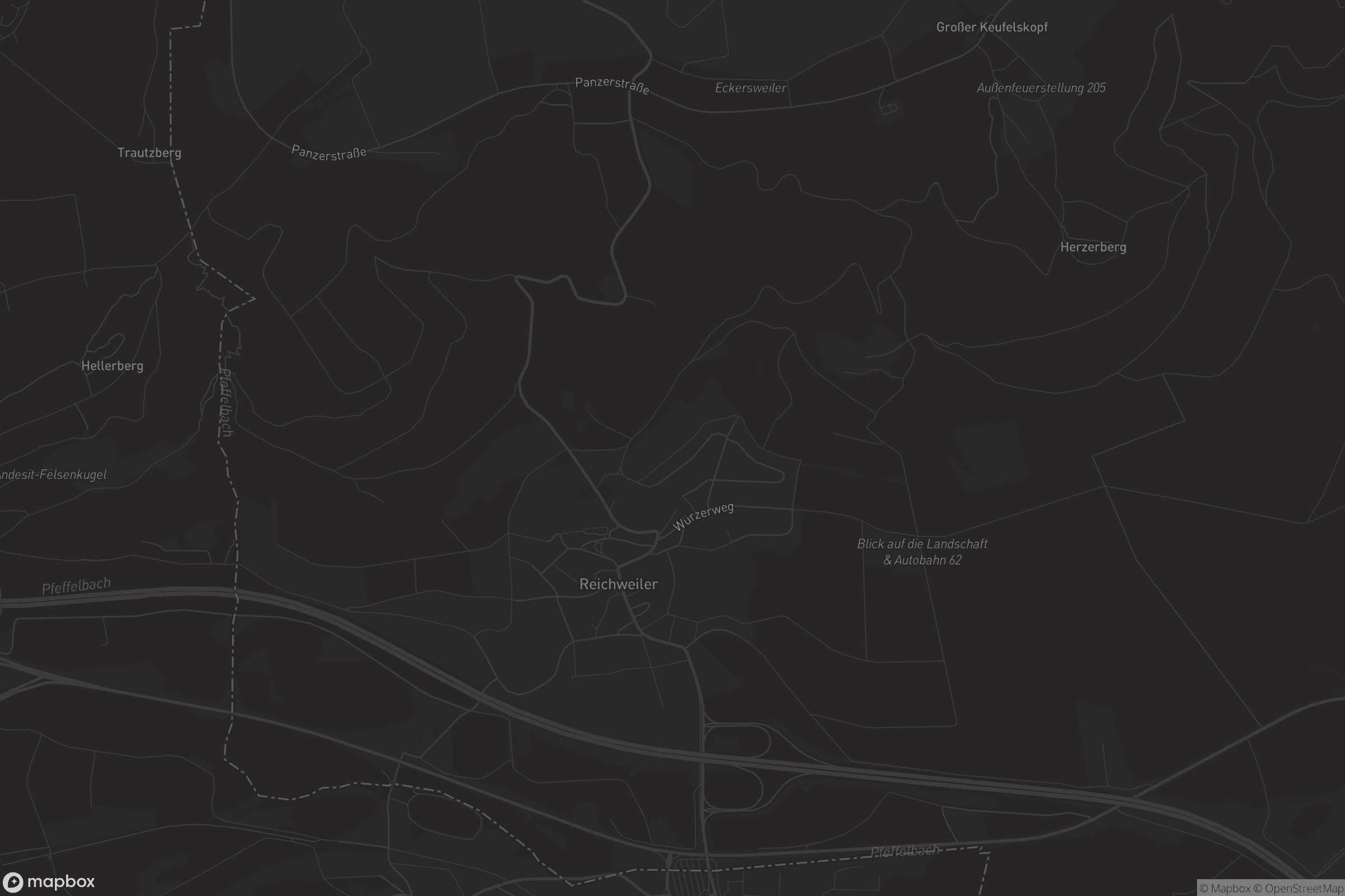 Karte von Reichweiler