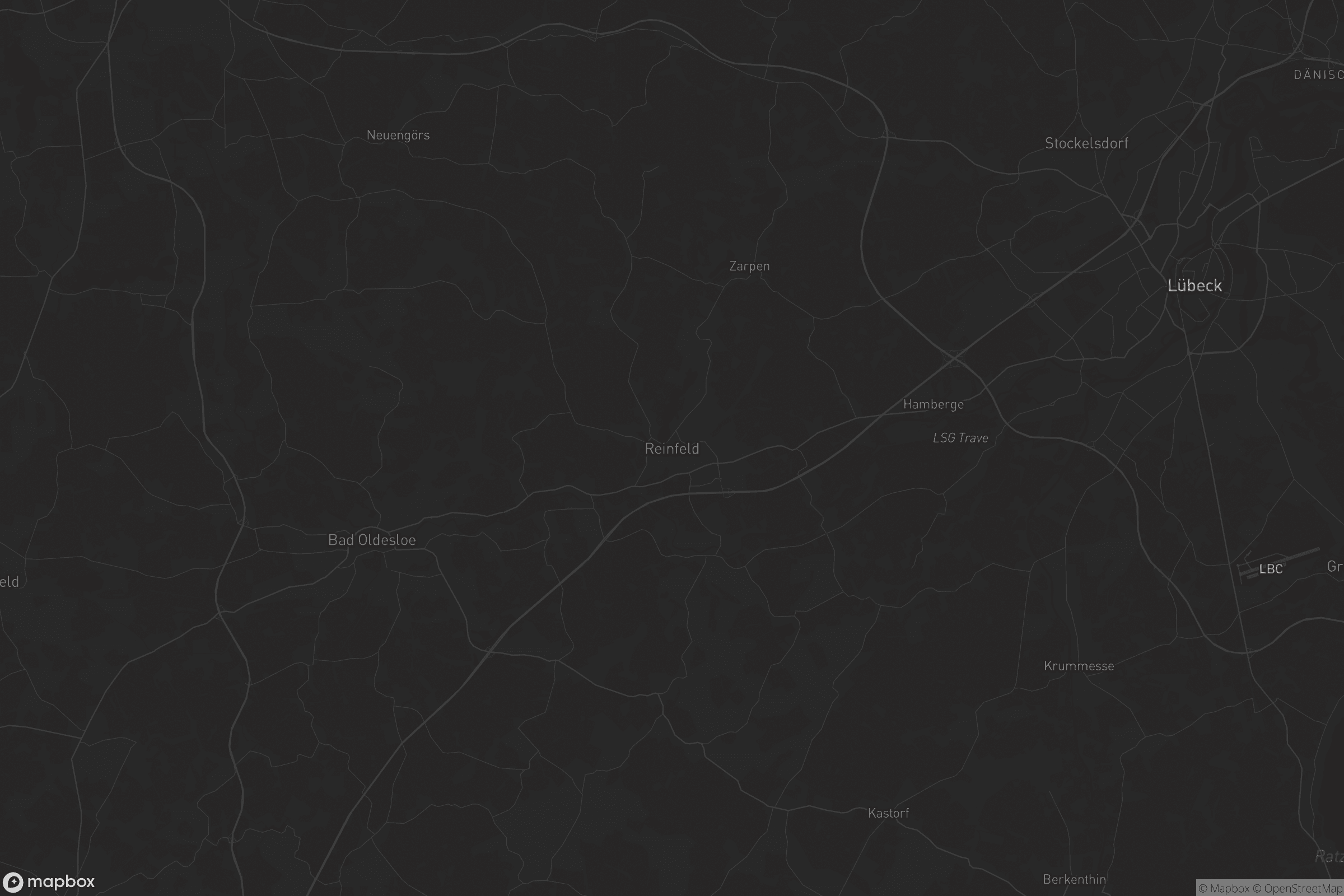 Karte von Reinfeld (Holstein)