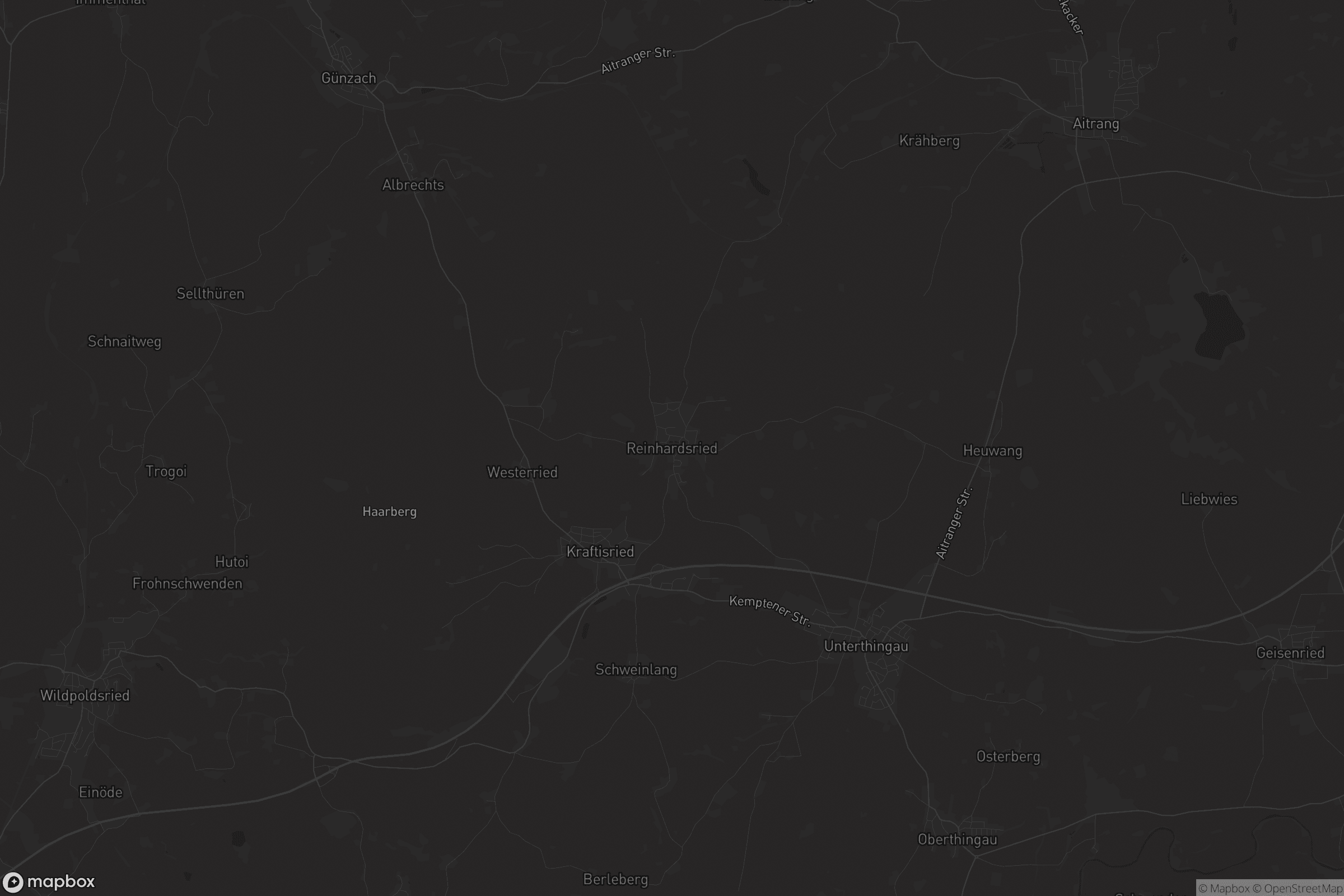 Karte von Reinhardsried