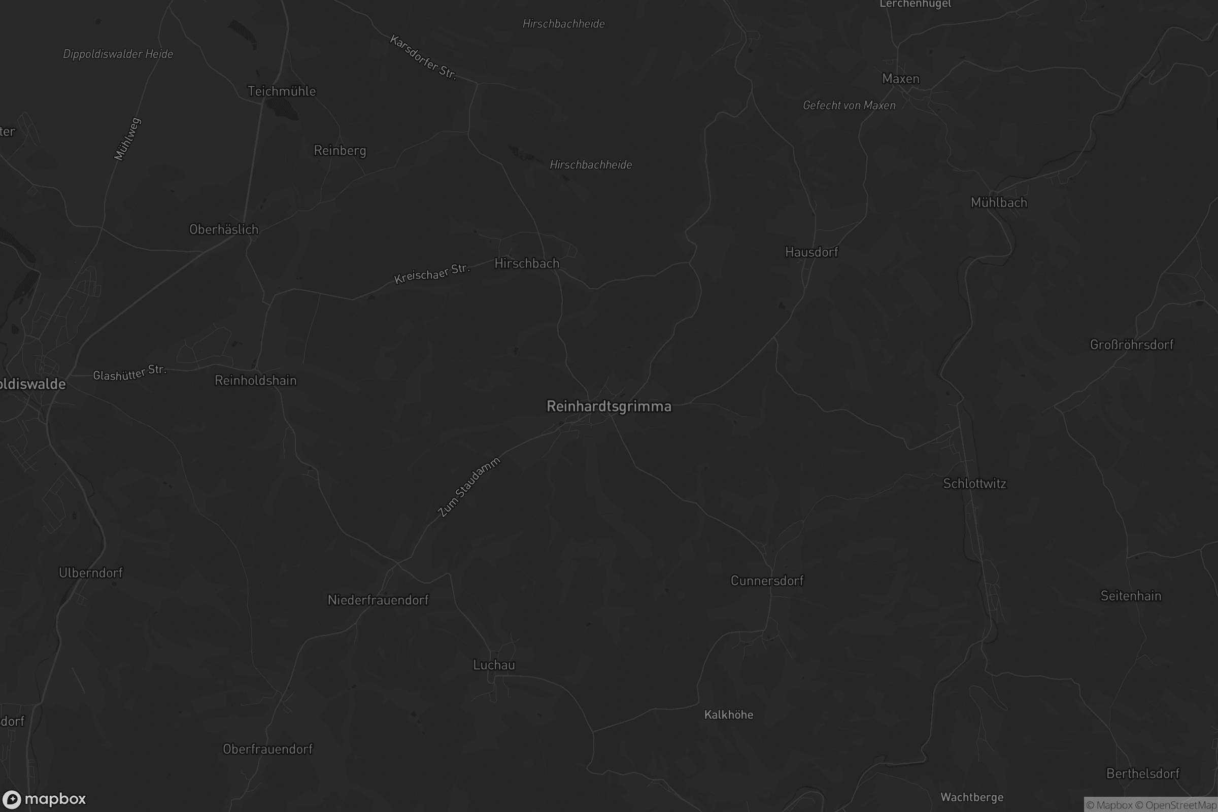 Karte von Reinhardtsgrimma