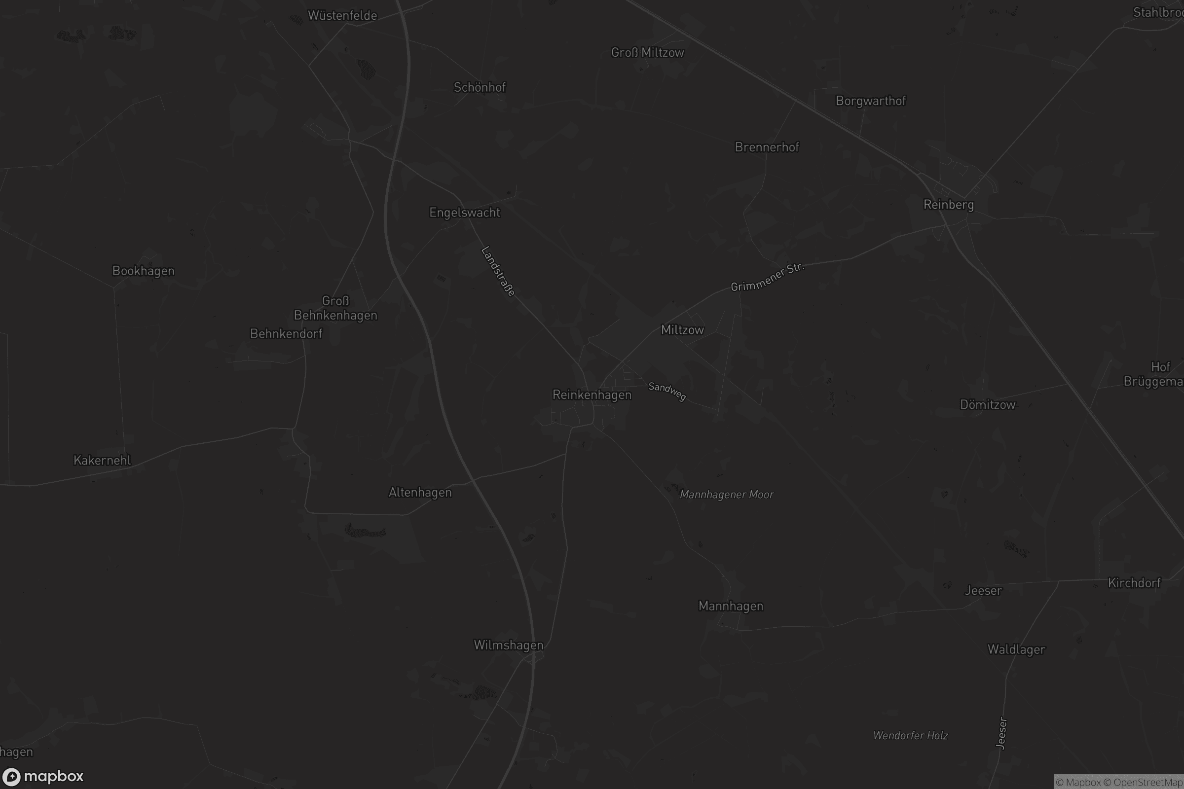 Karte von Reinkenhagen