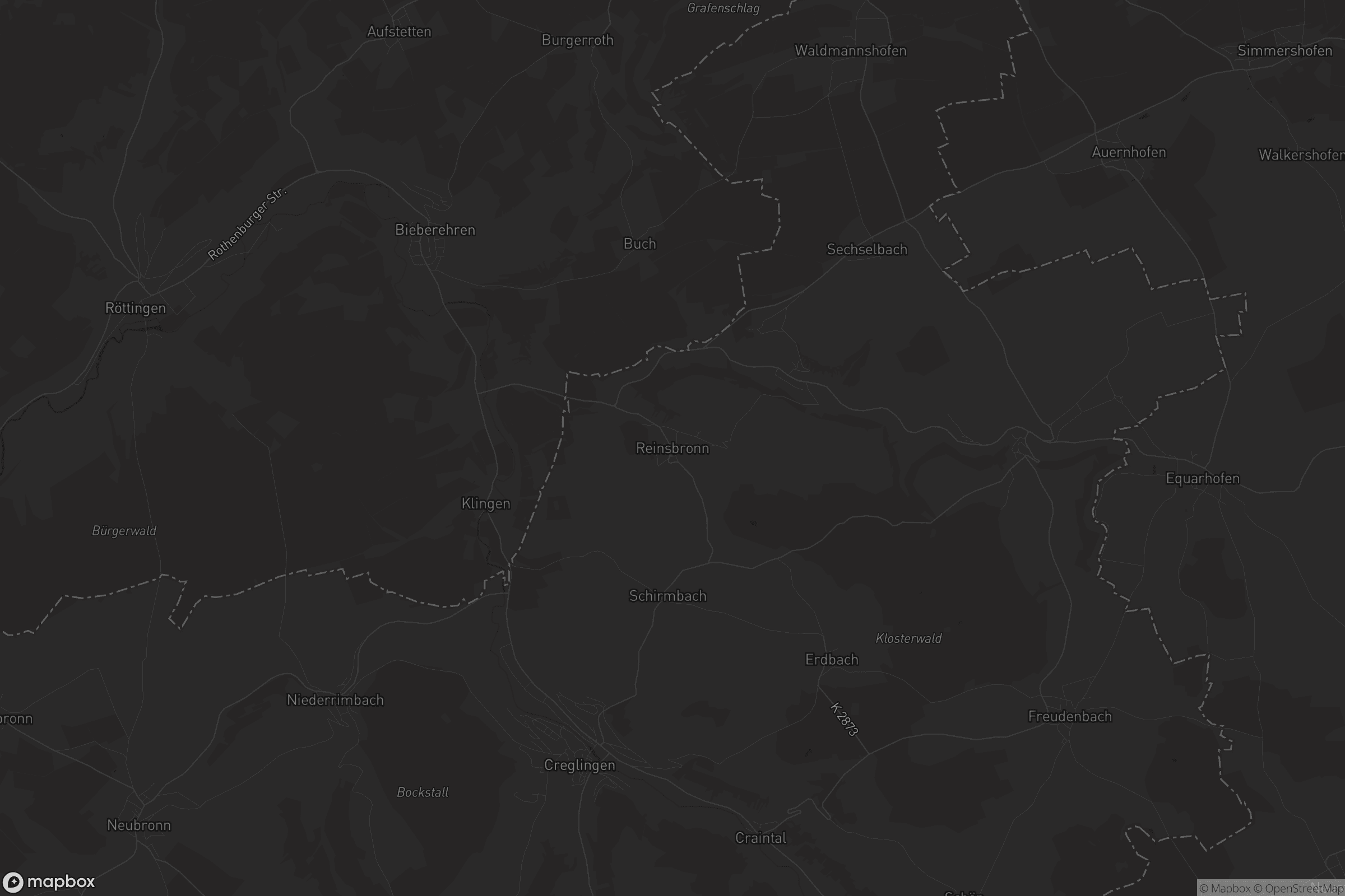 Karte von Reinsbronn