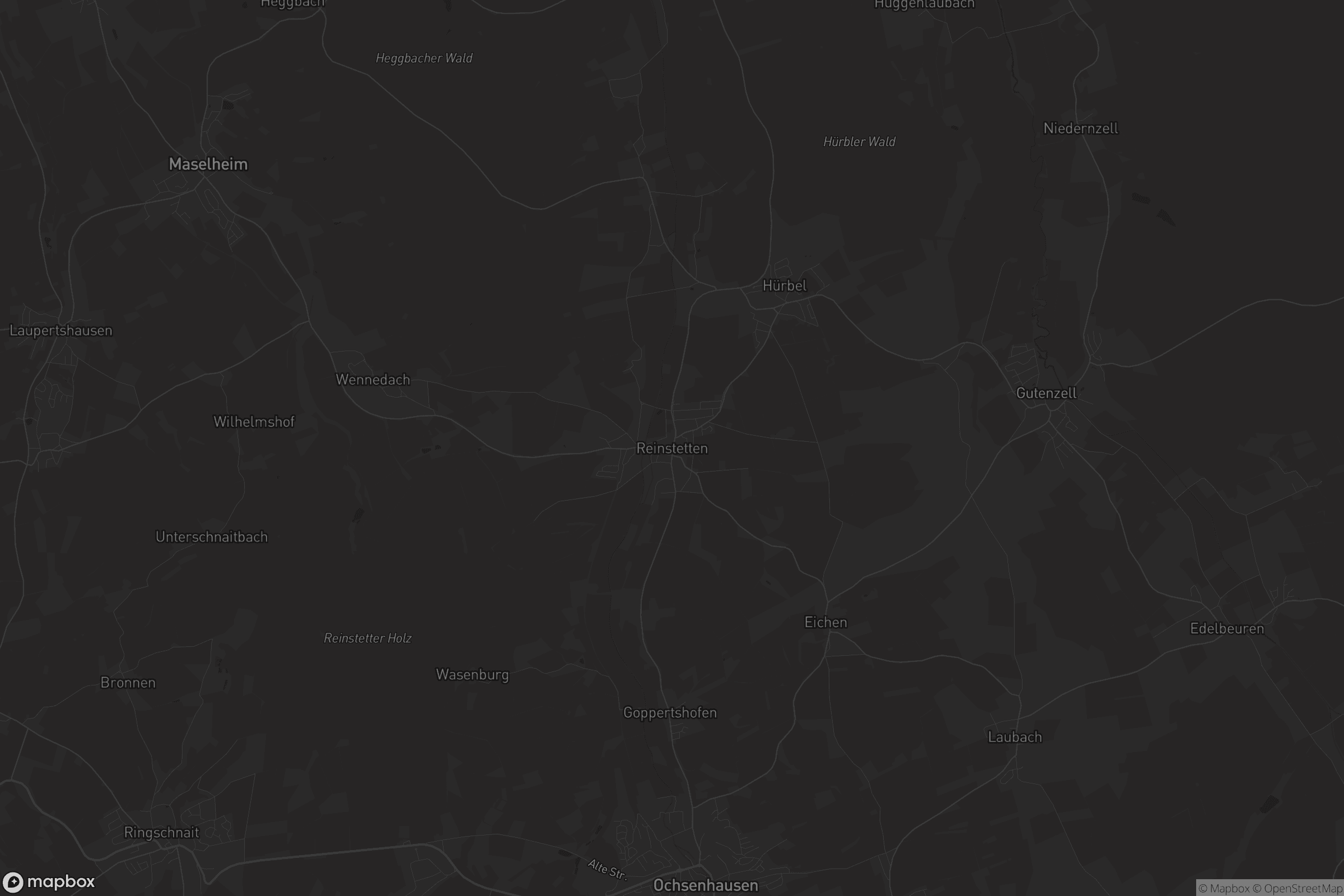 Karte von Reinstetten