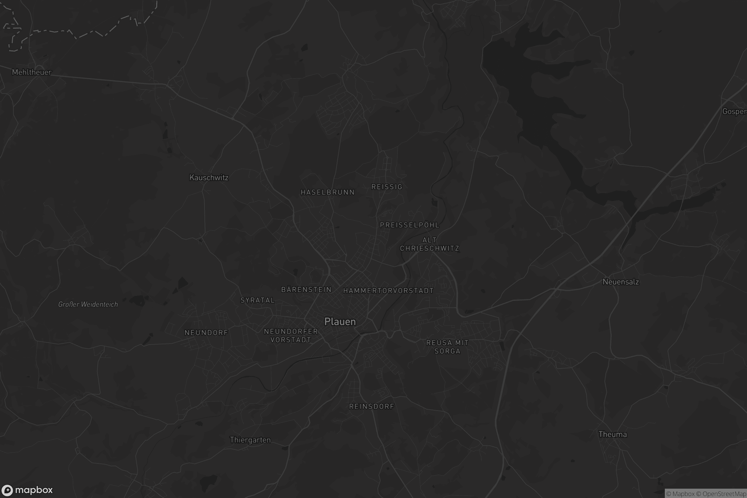 Karte von Reißiger Vorstadt