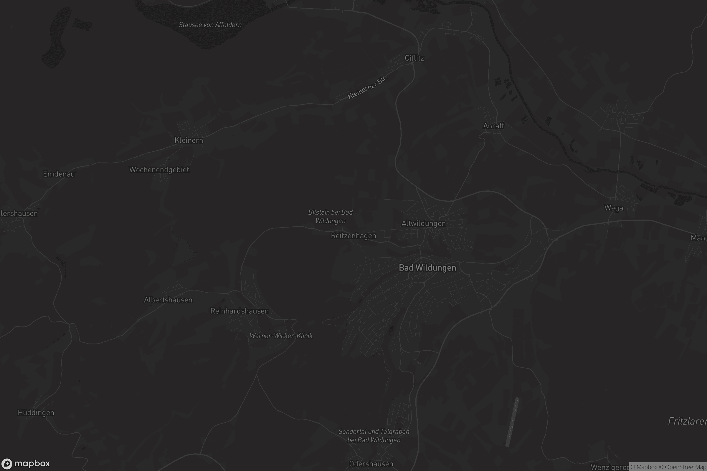 Karte von Reitzenhagen