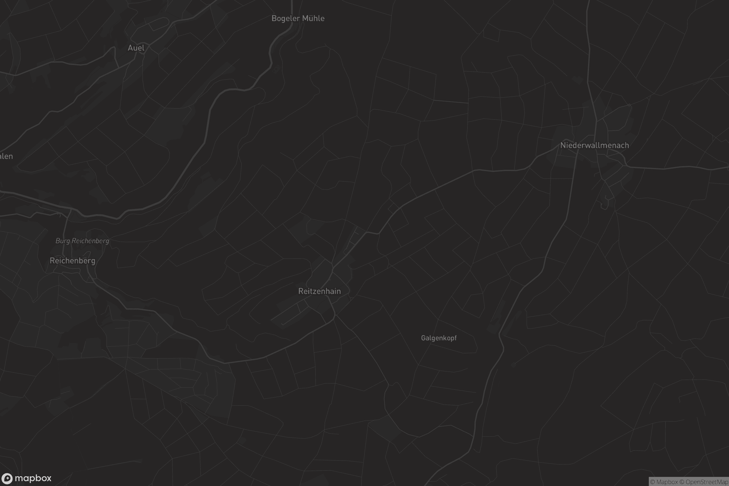 Karte von Reitzenhain