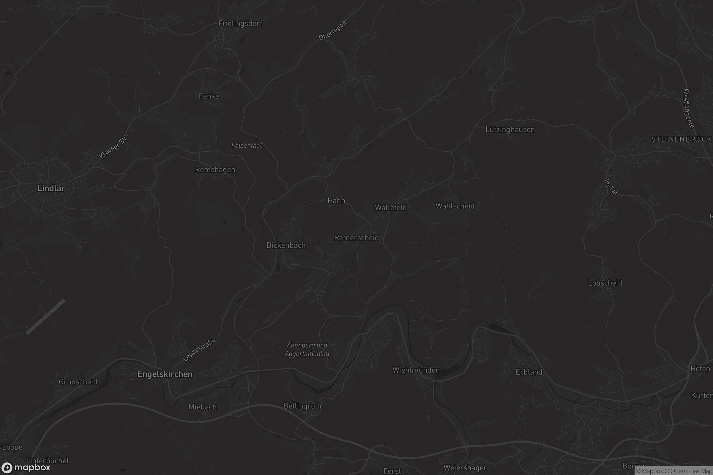 Karte von Remerscheid