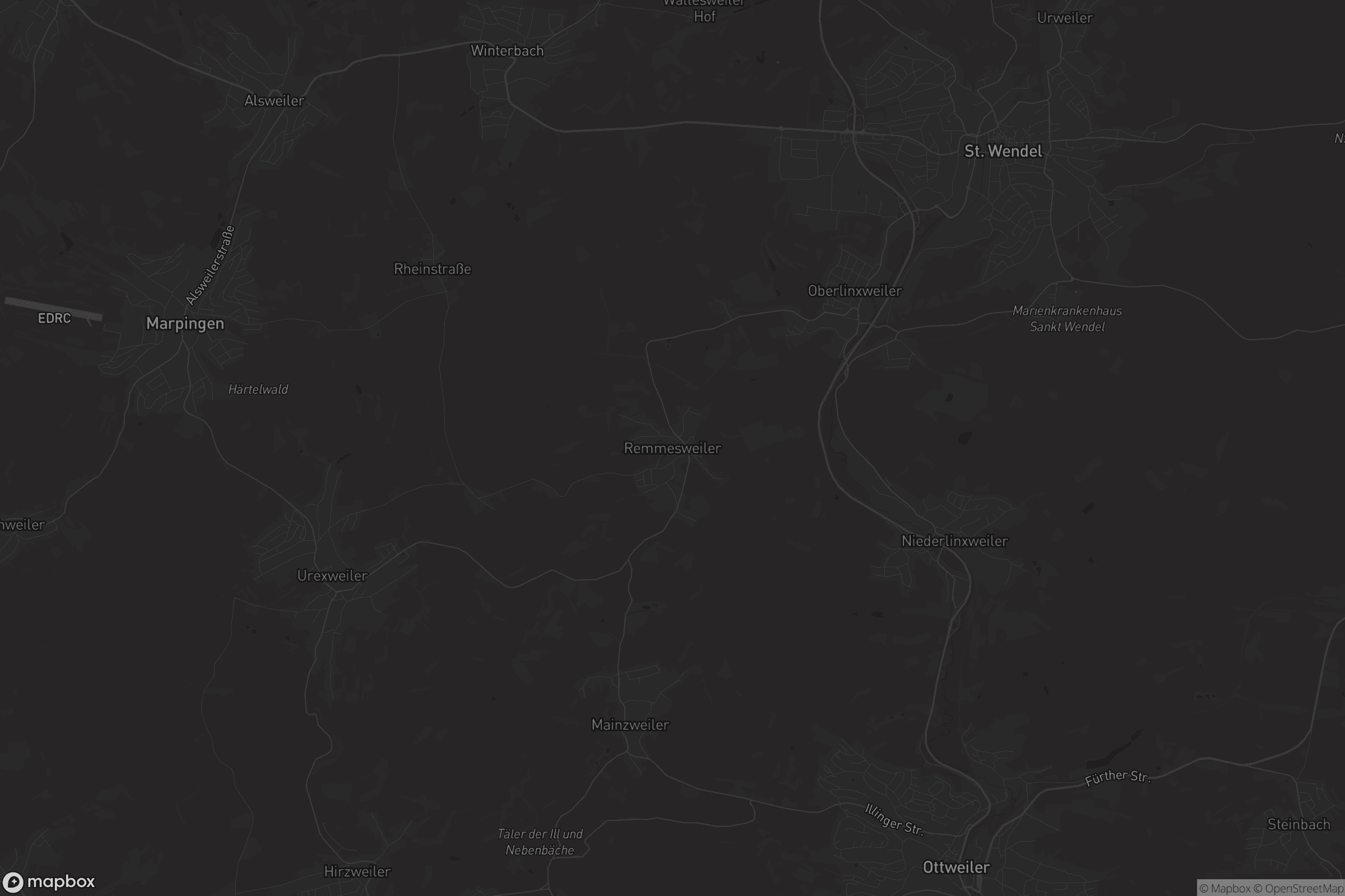 Karte von Remmesweiler