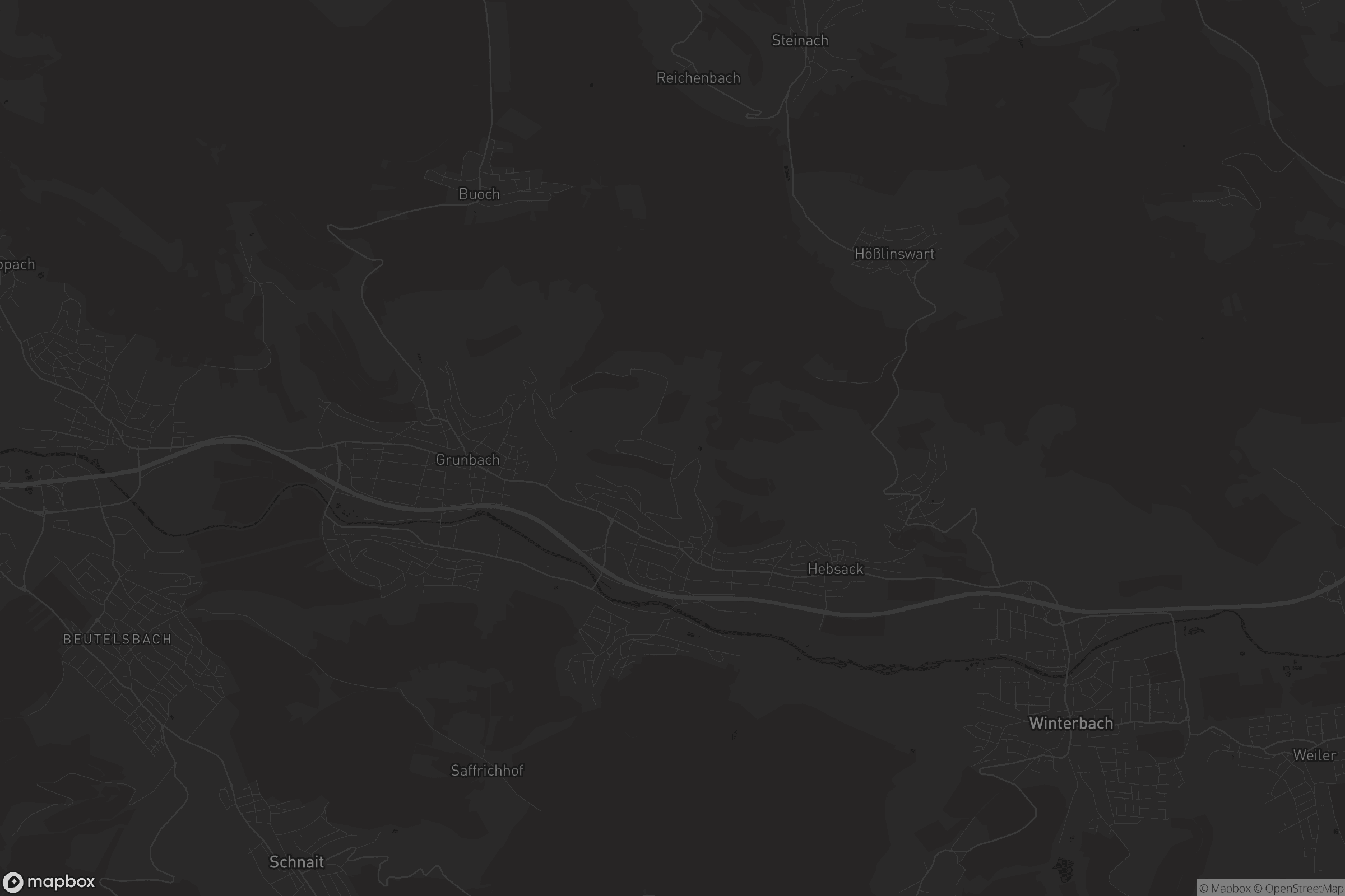 Karte von Remshalden