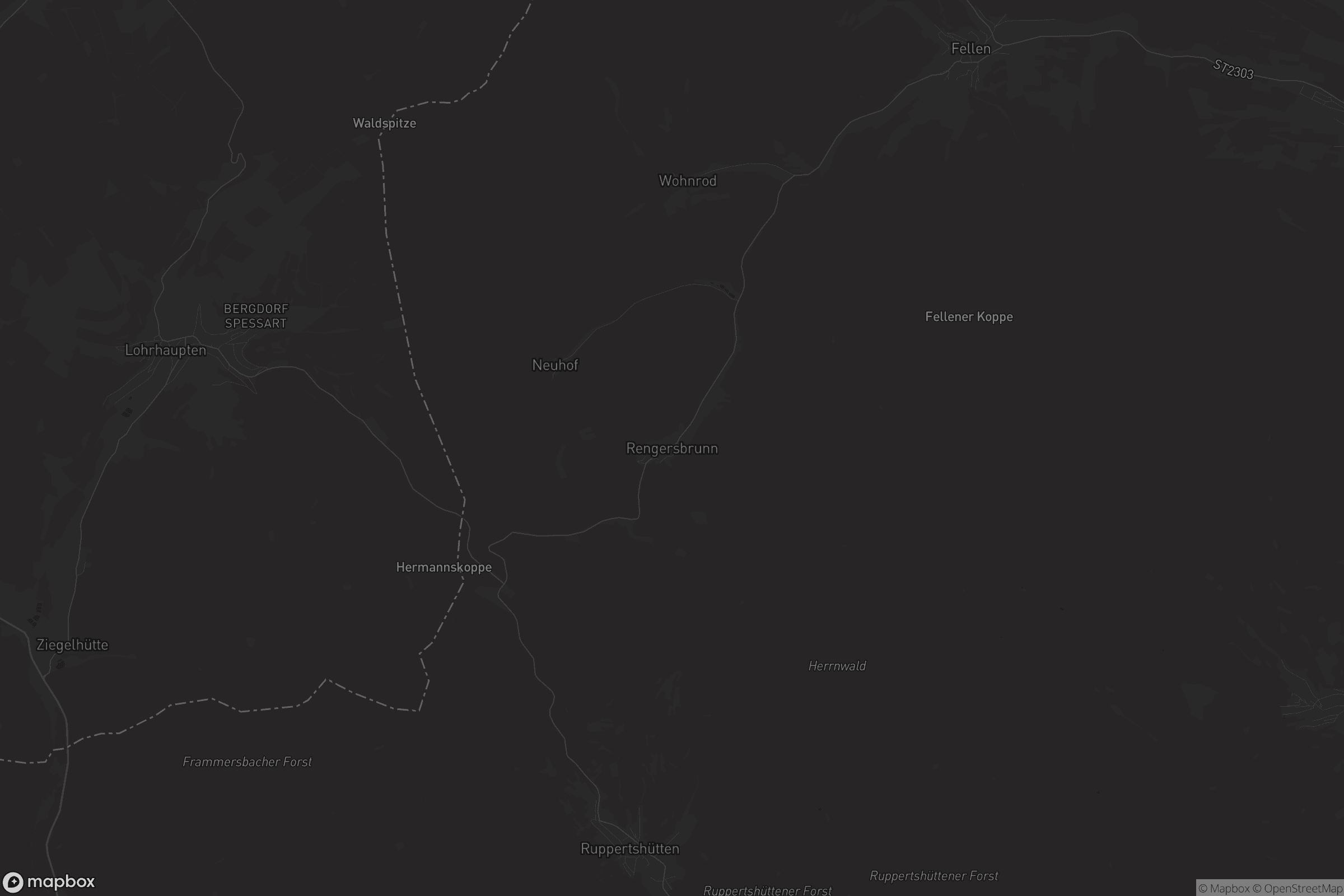 Karte von Rengersbrunn